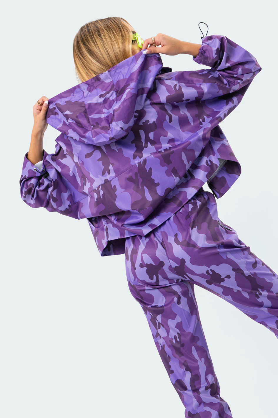 Vicky Camo Nylon Jacket - Image 4