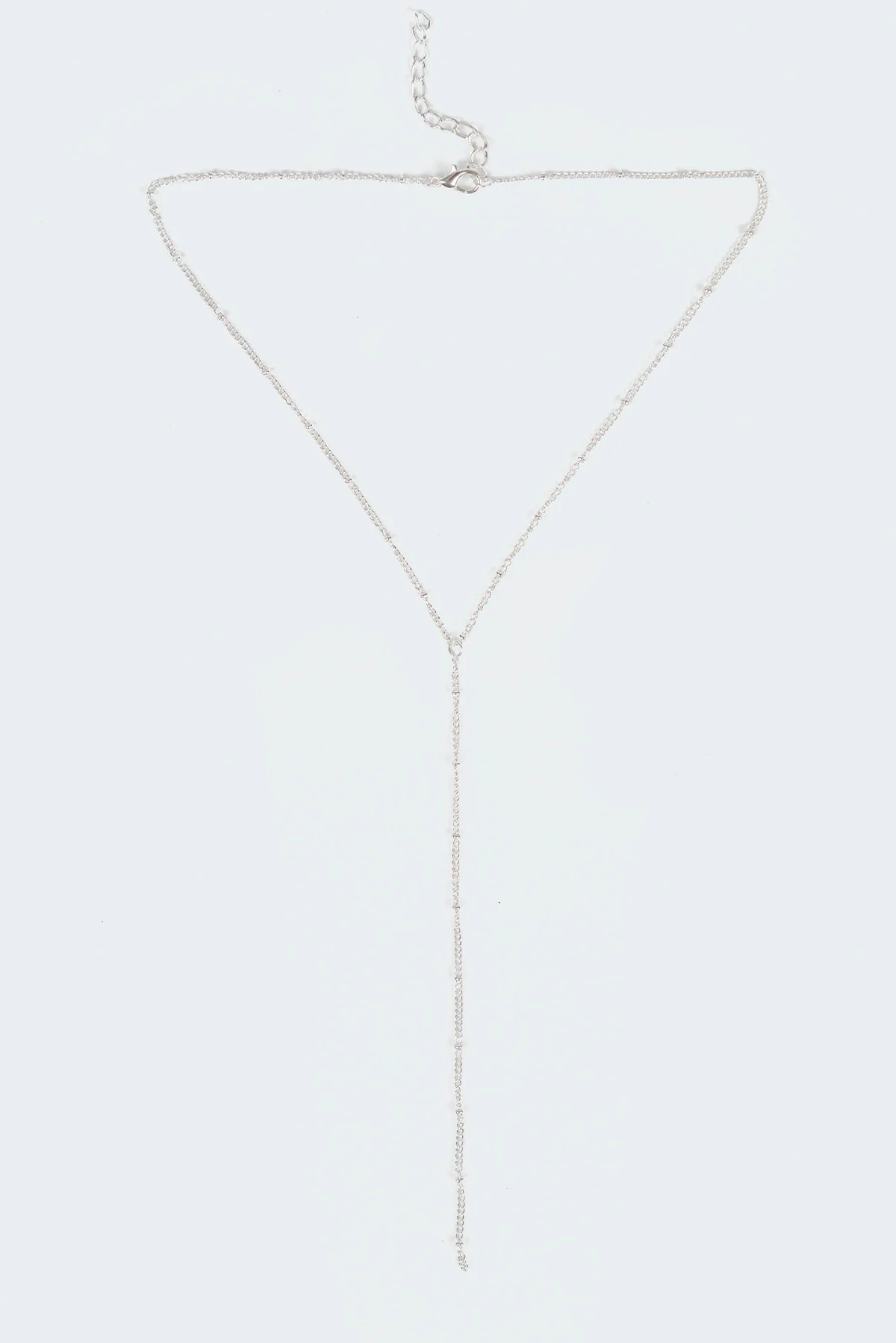 Cascading Drop Chain Necklace - Image 2