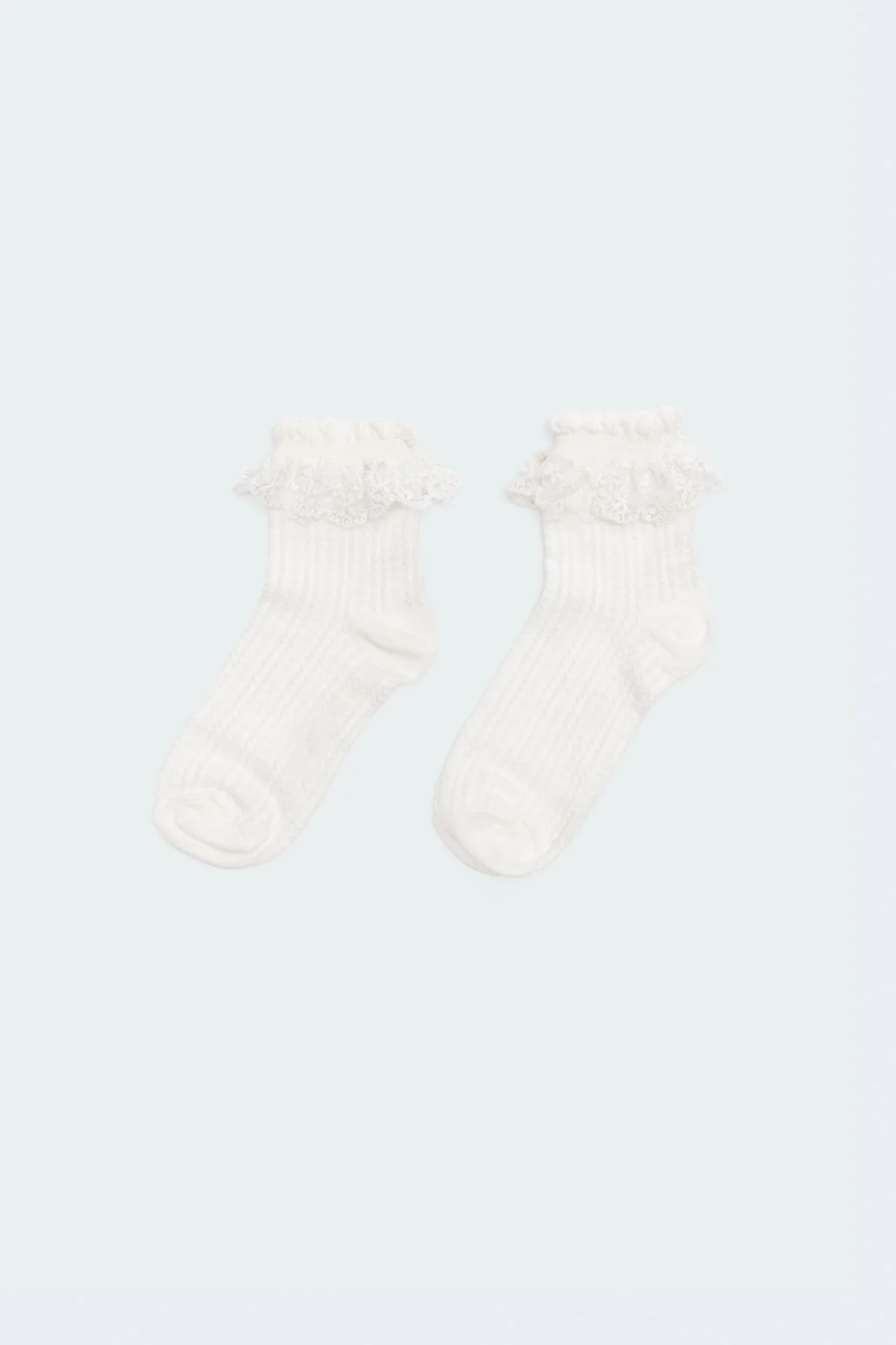 Lace Frill Socks - Image 2