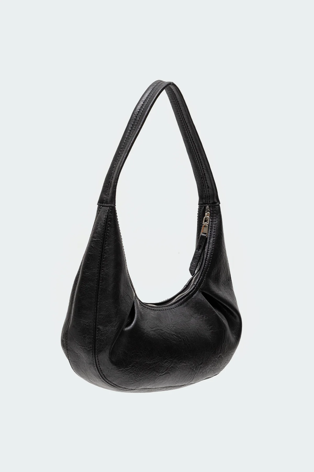 So Chic Faux Leather Shoulder Bag - Image 4