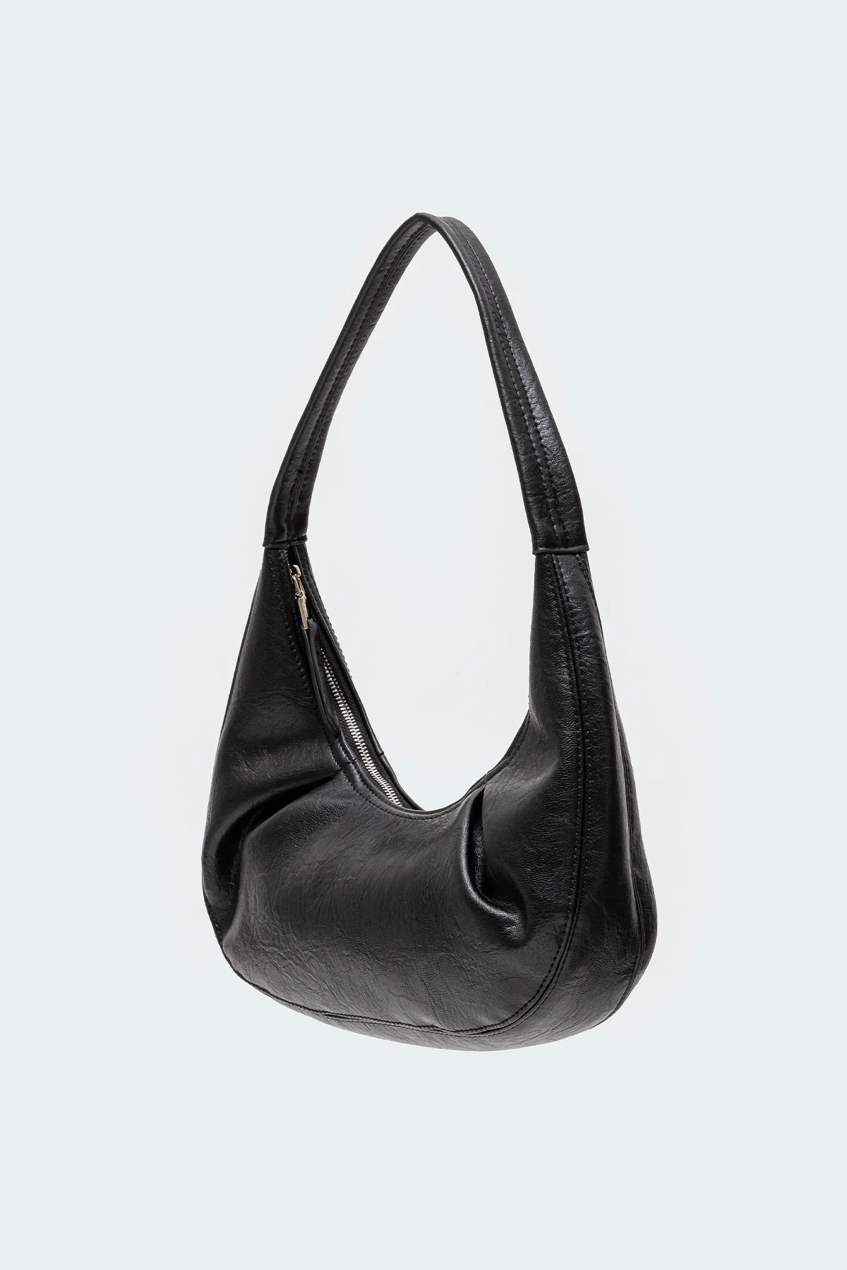 So Chic Faux Leather Shoulder Bag - Image 5