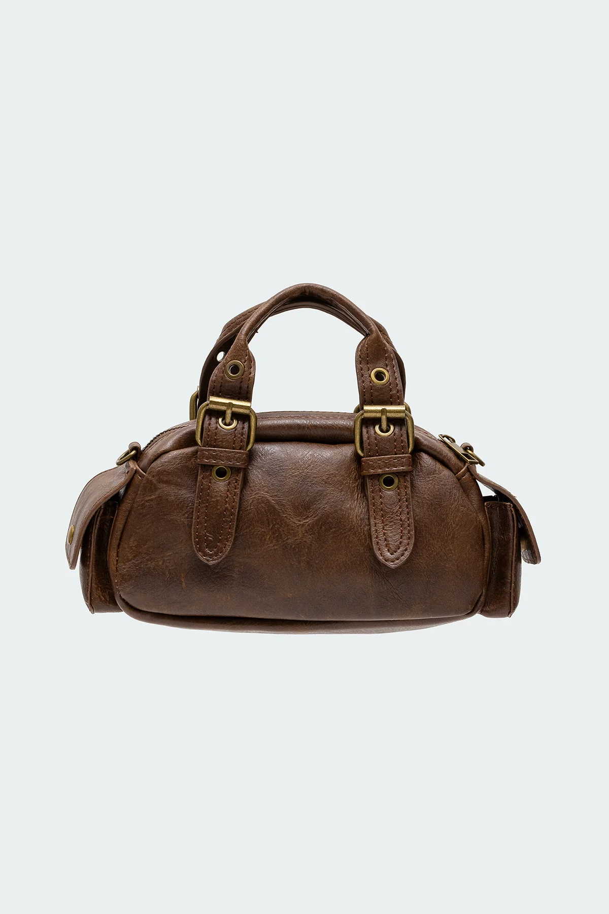 Studded Faux Leather Mini Bag - Image 6