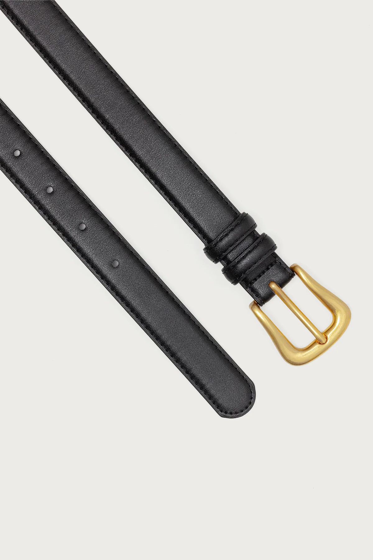 Back To Basics Faux Leather Belt - Image 2