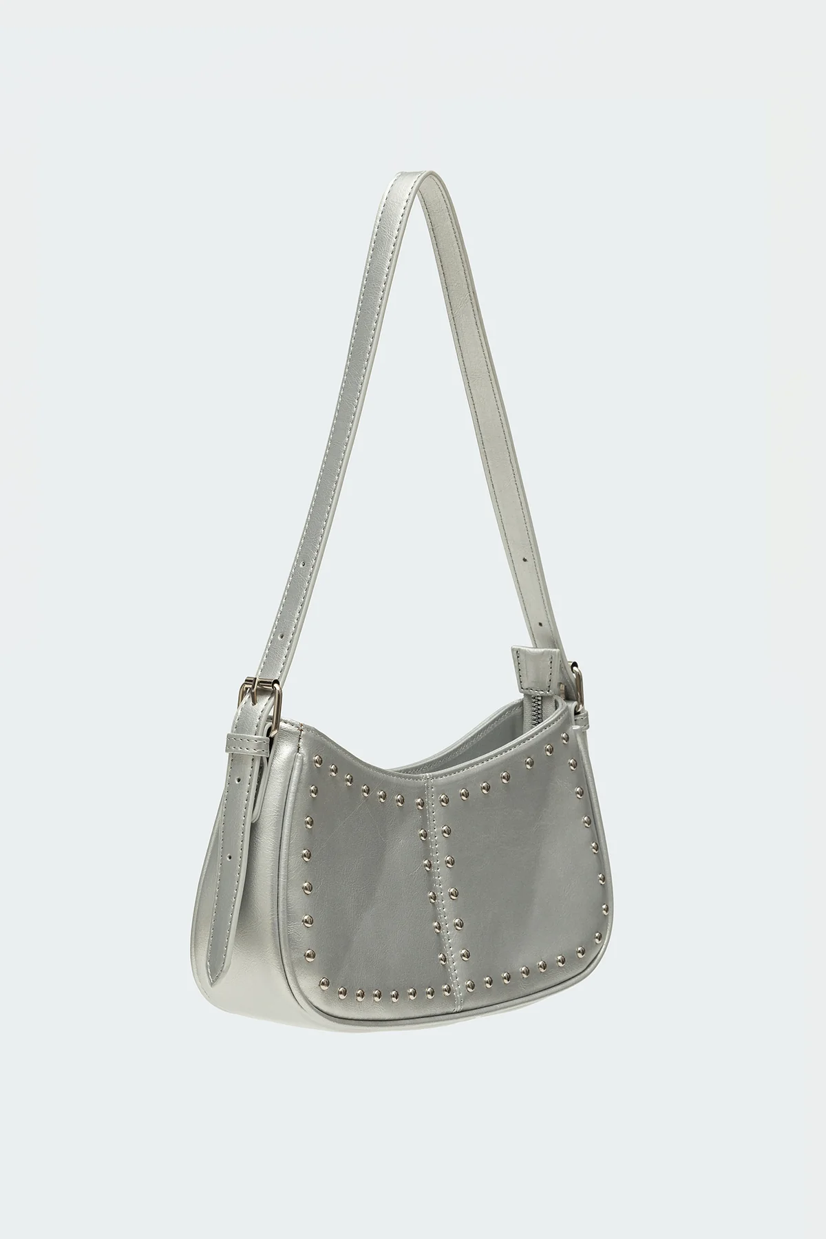 Studded Metallic Bag - Image 3