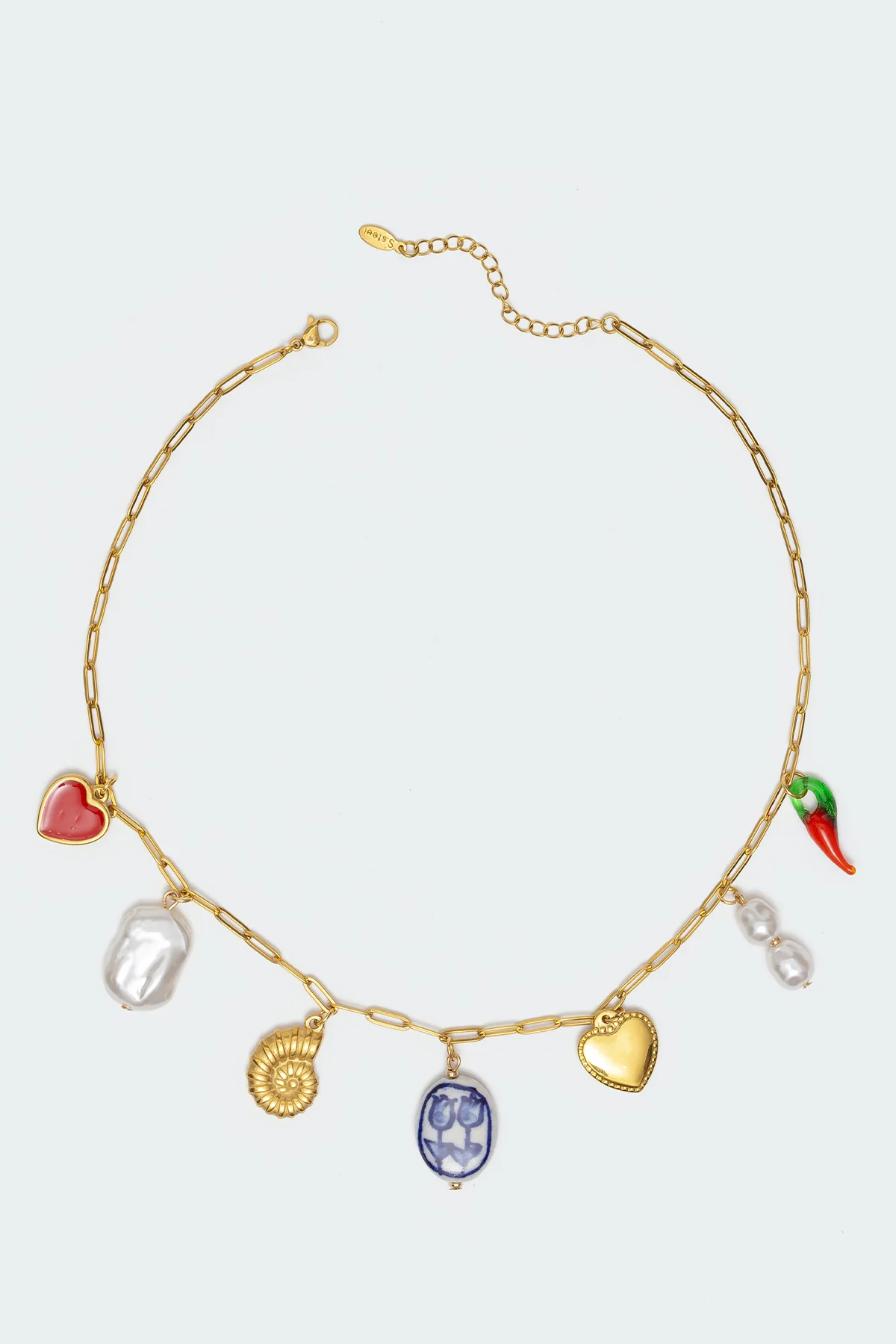 Seaside Sweetheart Charm Necklace - Image 2