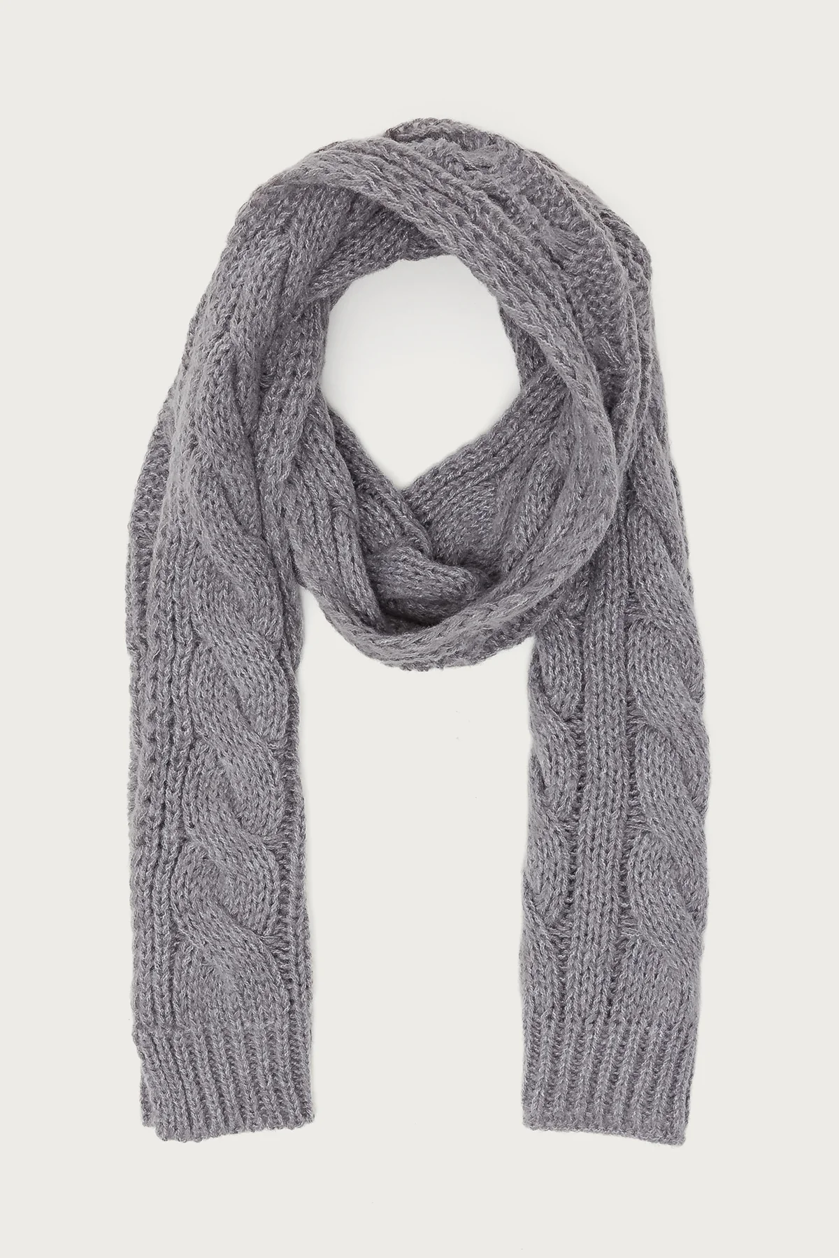 Cable Knit Scarf - Image 2