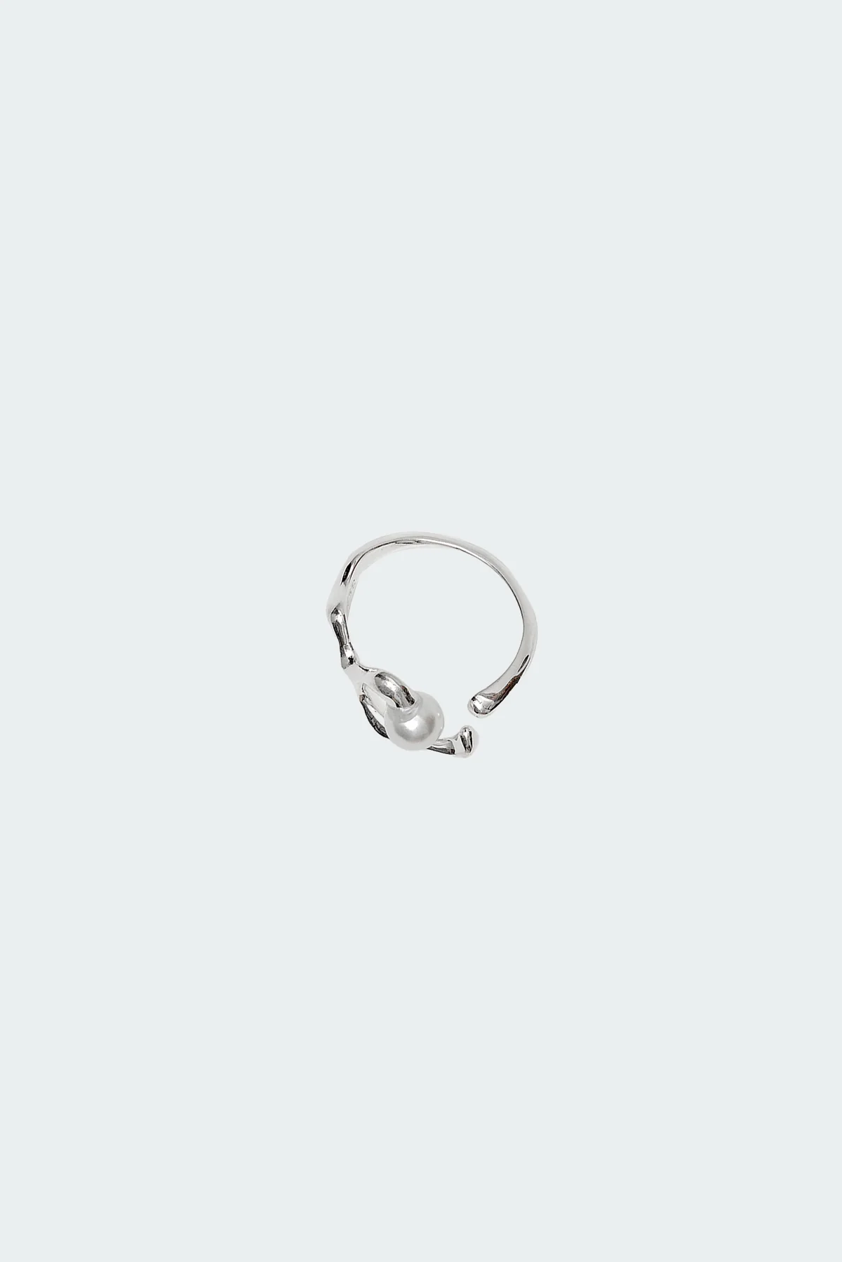 Abstract Pearly Wrap Ring - Image 3