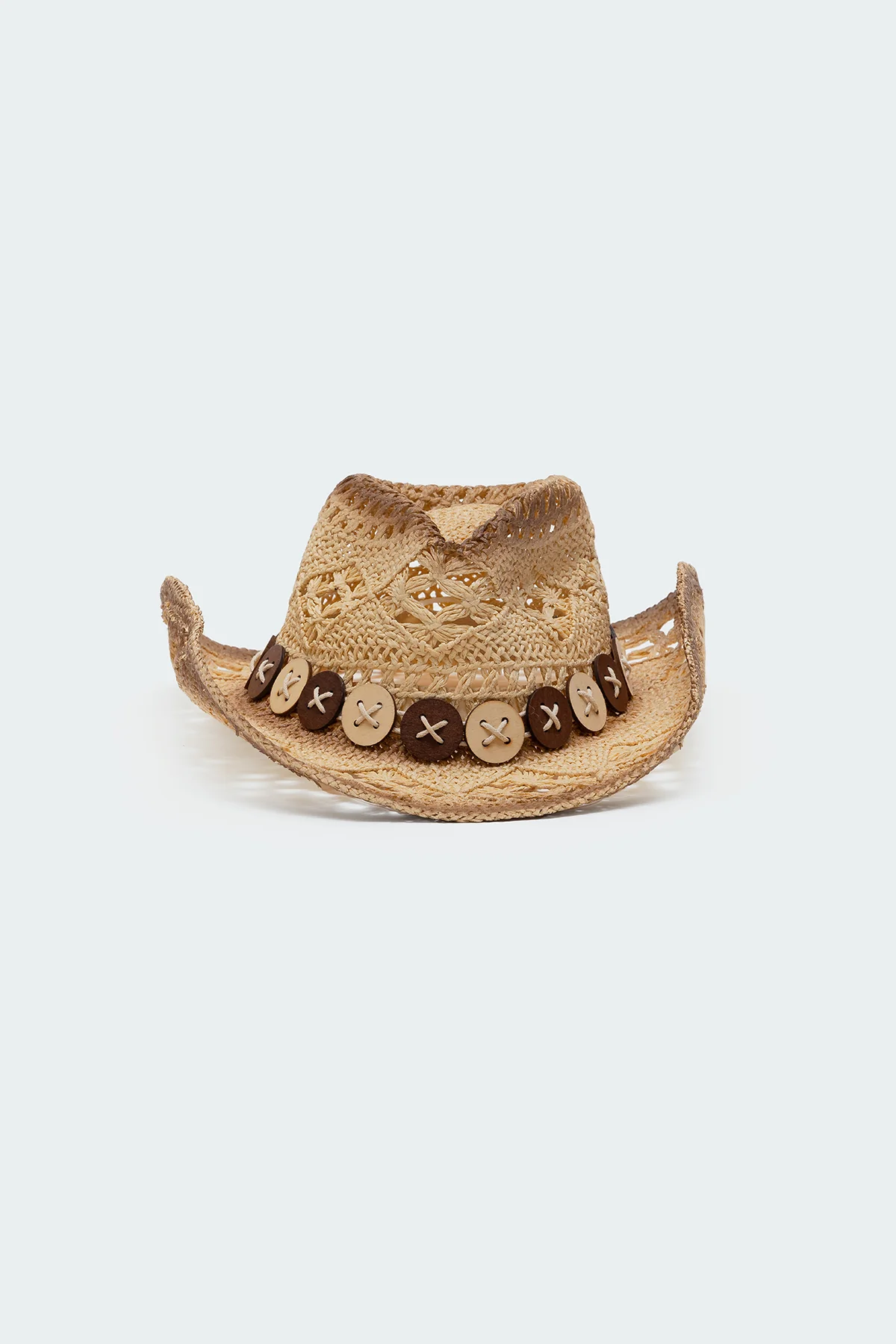 Howdy Straw Cowboy Hat - Image 2