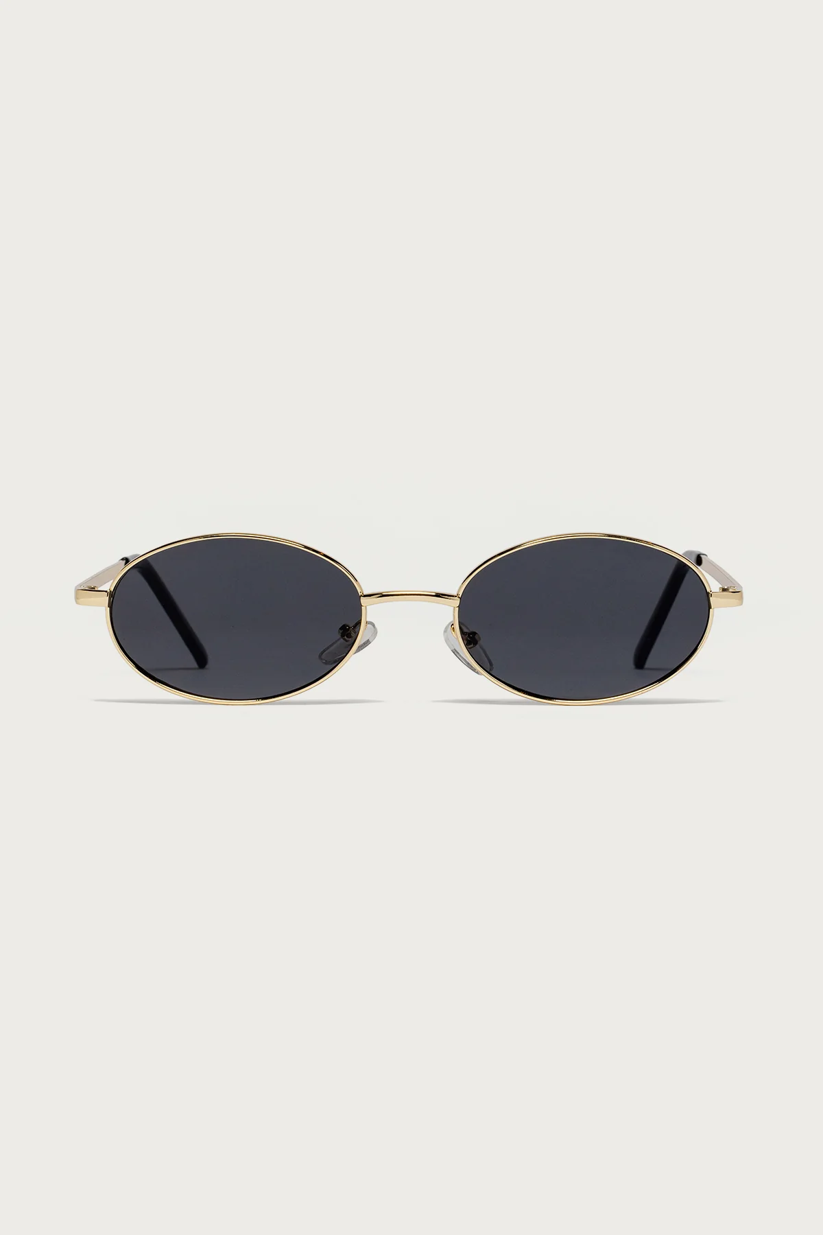Naomie Oval Metal Sunglasses - Image 2