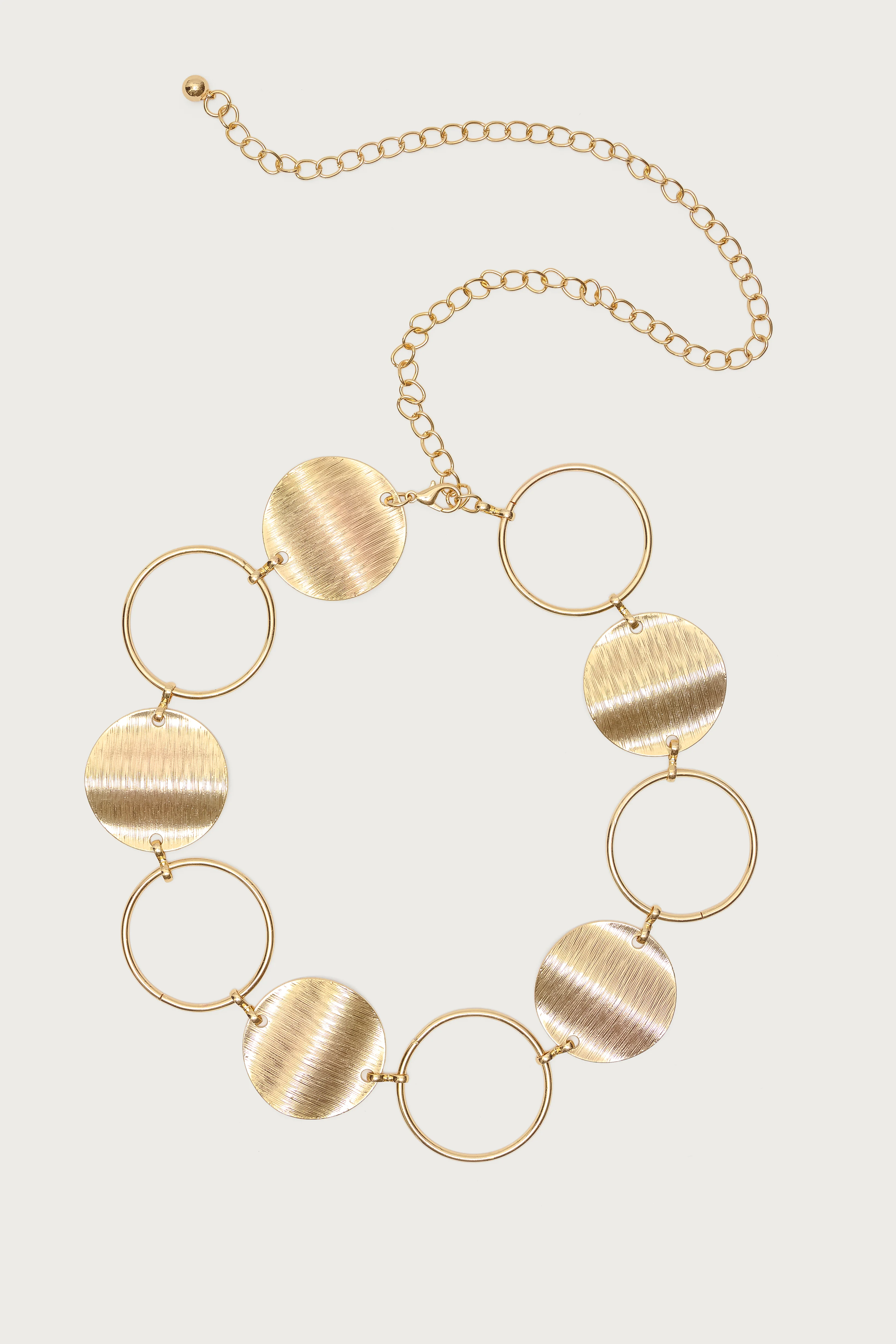 Chunky Circle Chain Belt - Image 2
