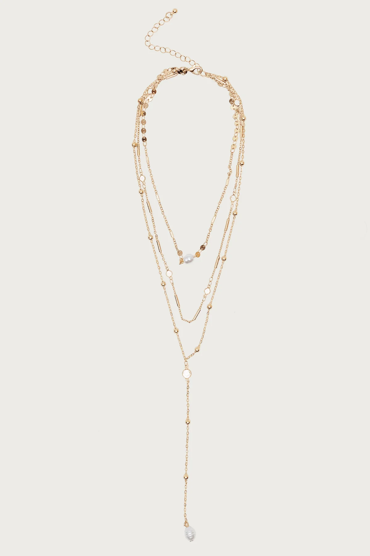 Layered Cascading Necklace - Image 2