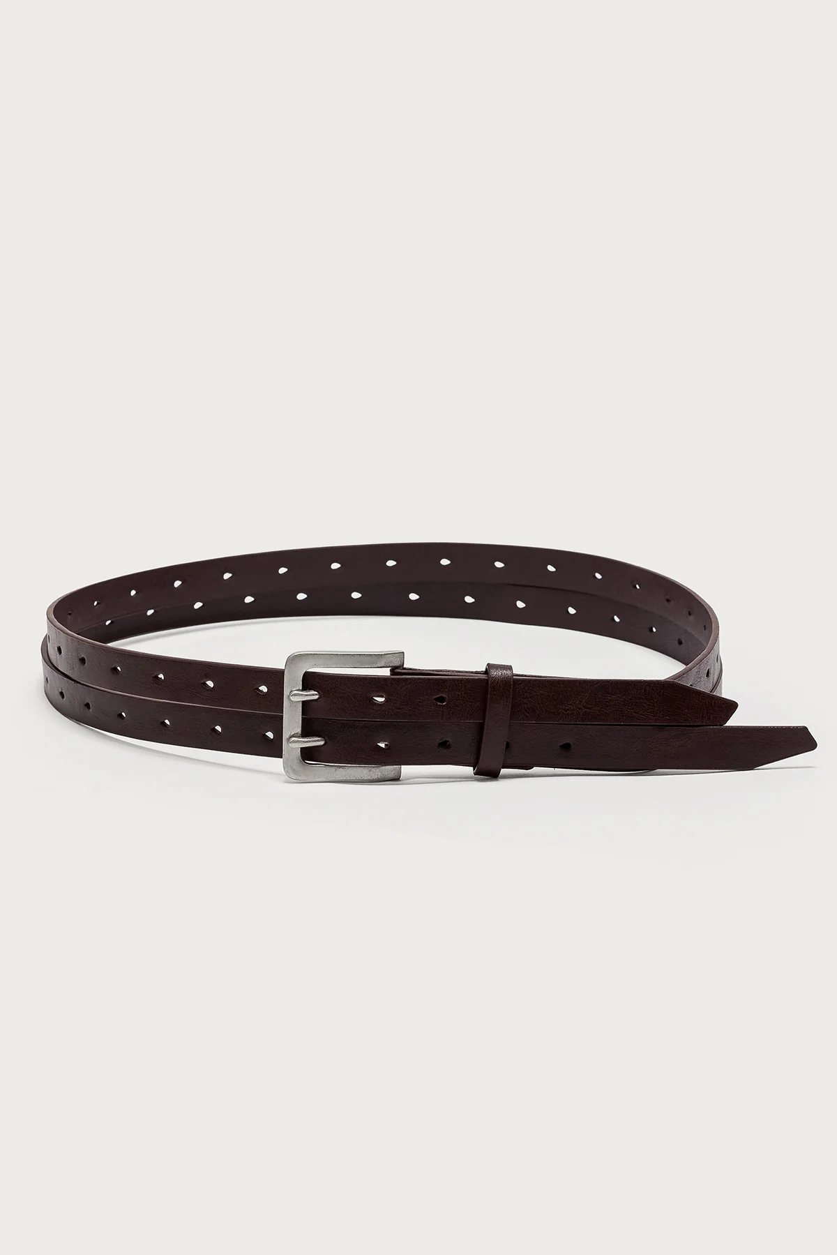 Double Look Faux Leather Belt - Image 2