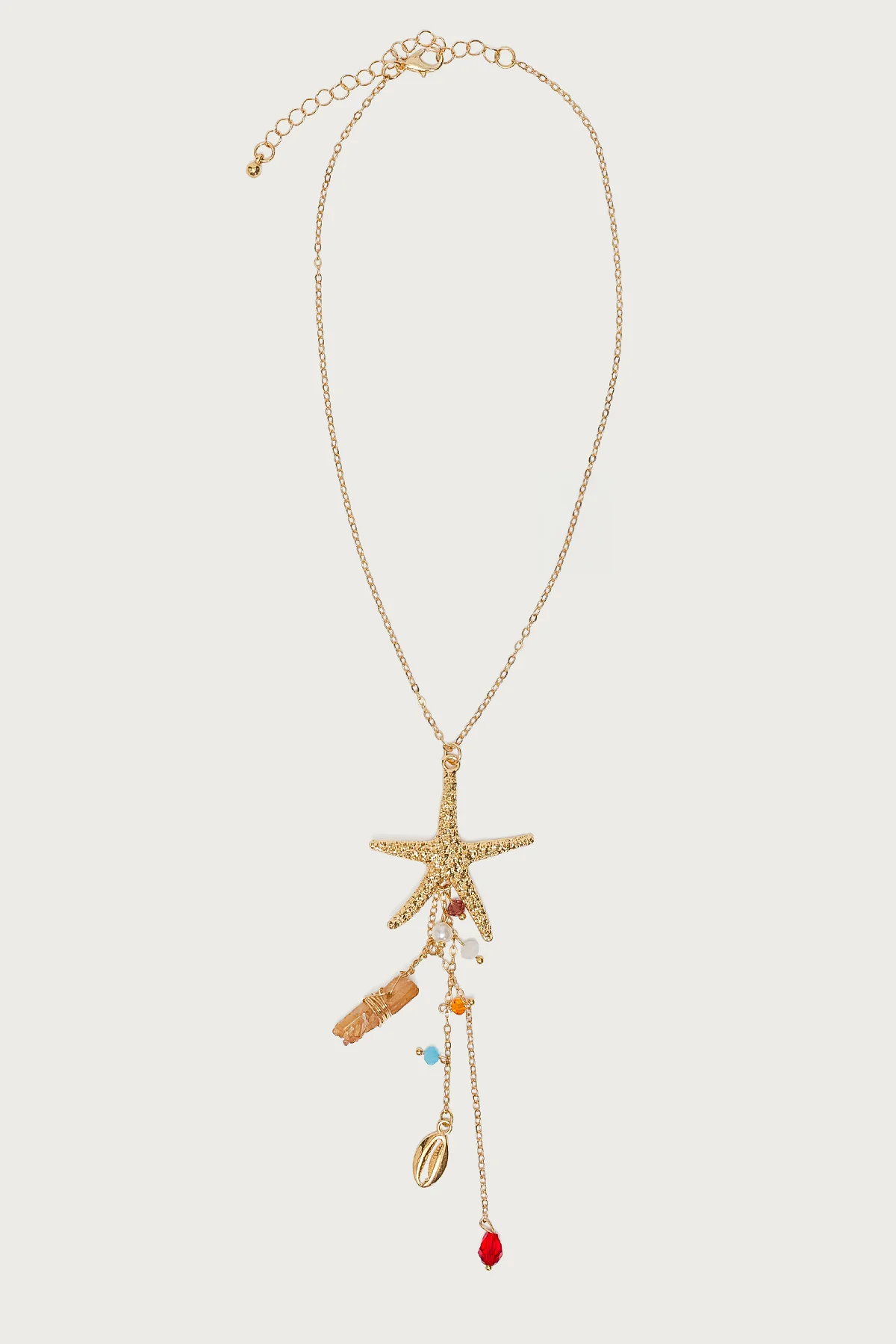 Sea Star Cascading Coastal Necklace - Image 2
