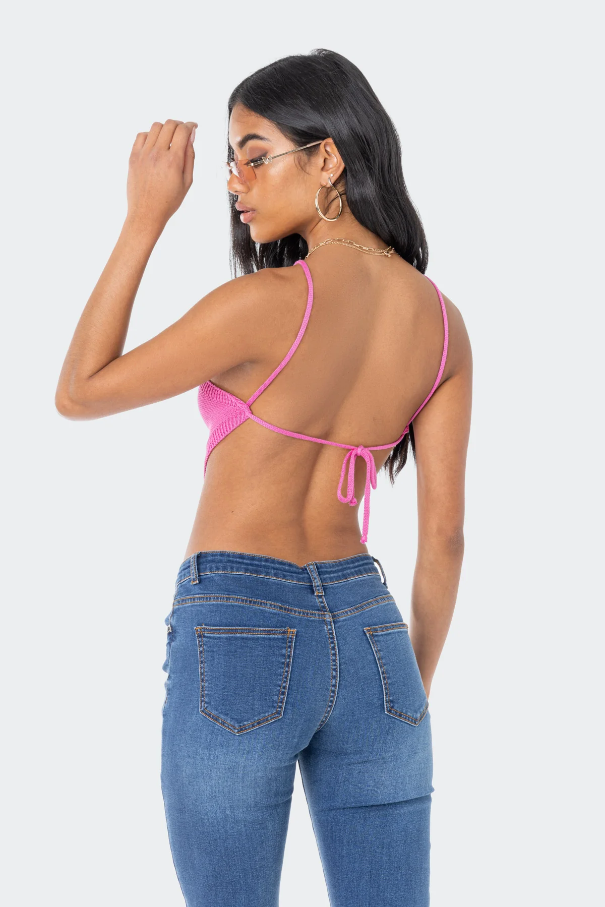 Harlow Knitted Open-Back Top - Image 4