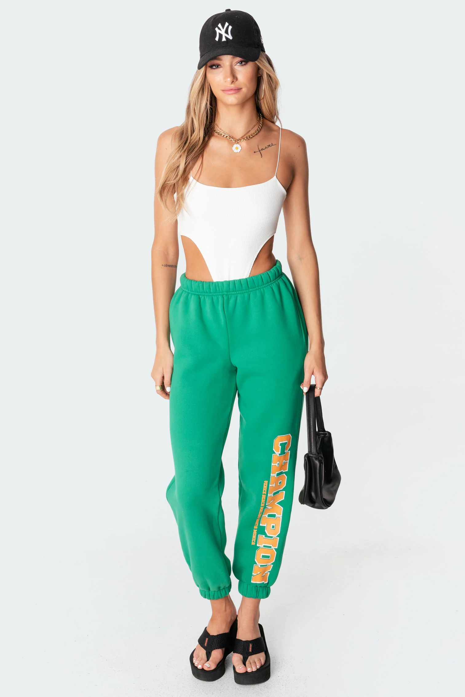 Camilla Ribbed High-Cut Bodysuit - Image 2