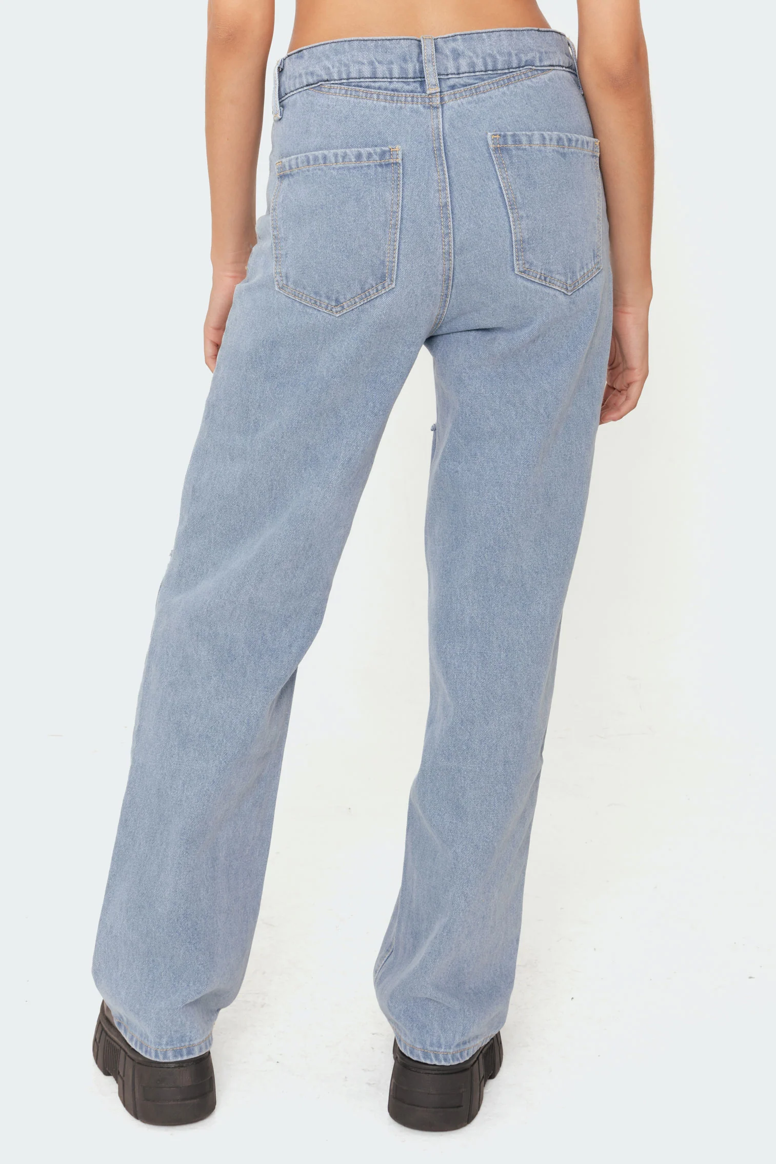 Raquel Folded Jeans - Image 4