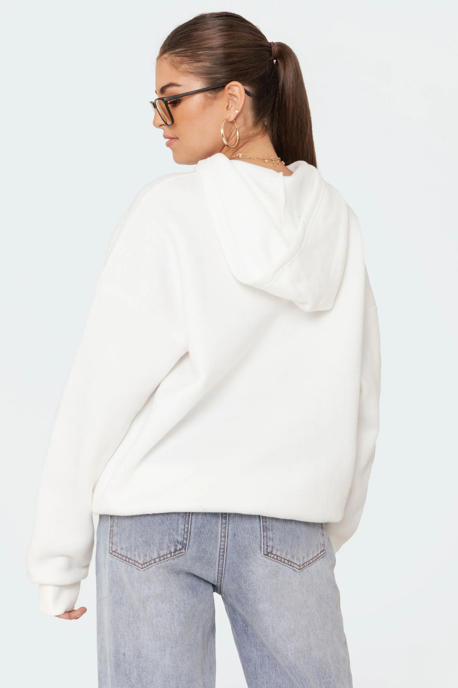 Mono Print Hoodie - Image 4