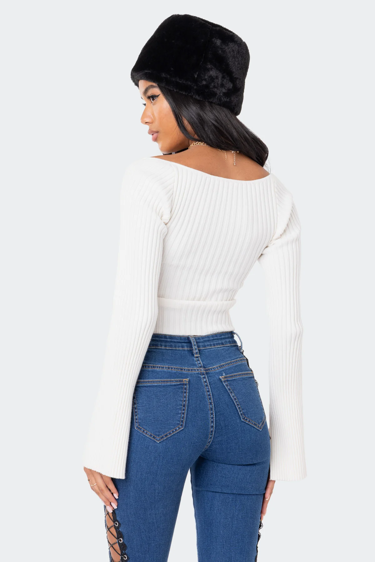 Robbie Sweetheart Knitted Top - Image 5