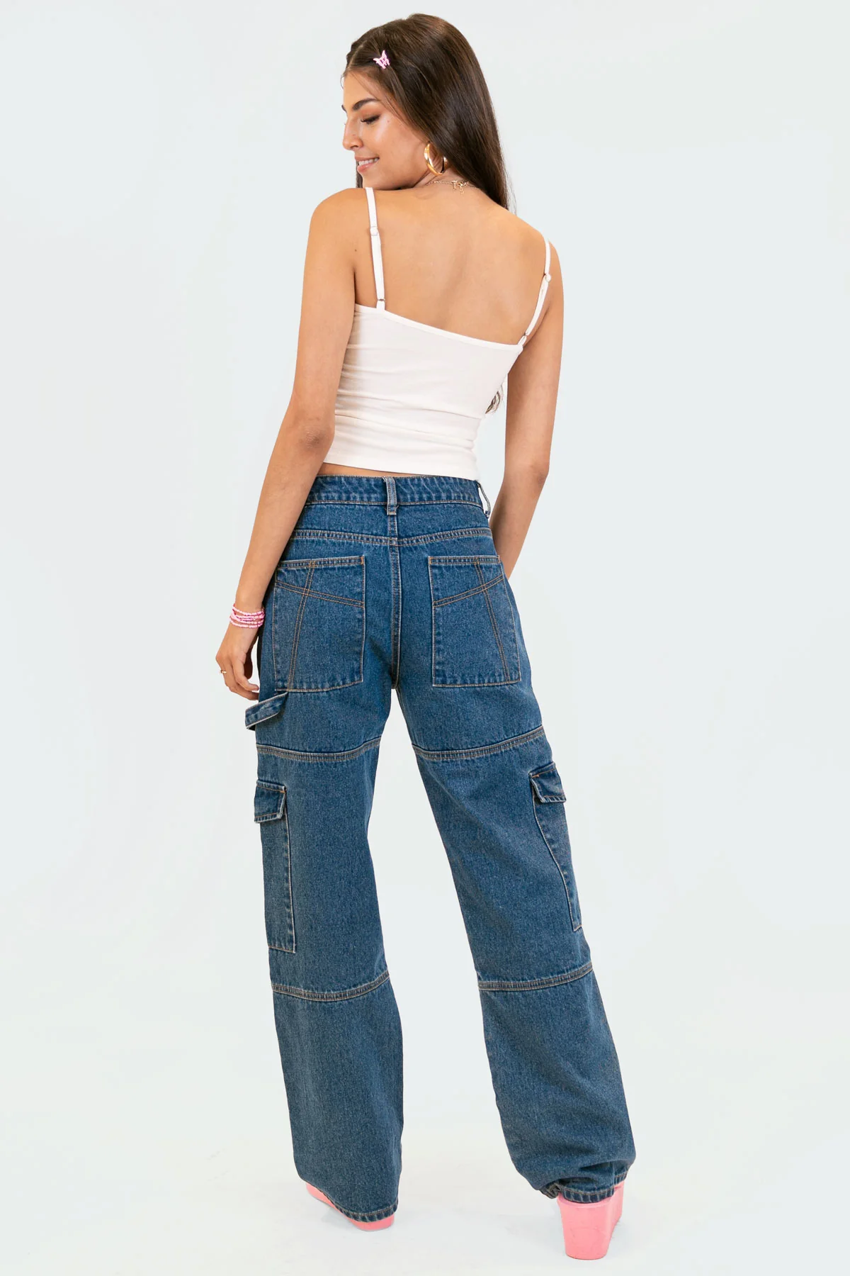 Jaimie Cargo Jeans - Image 4