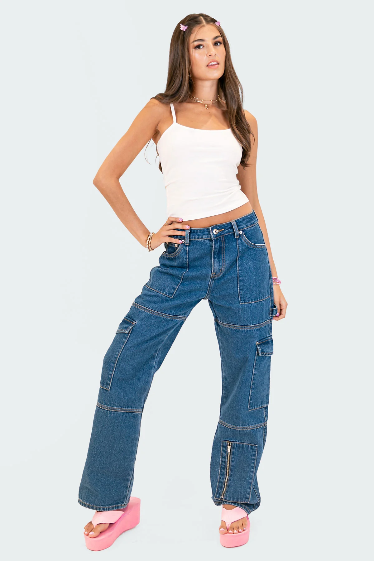 Jaimie Cargo Jeans - Image 5