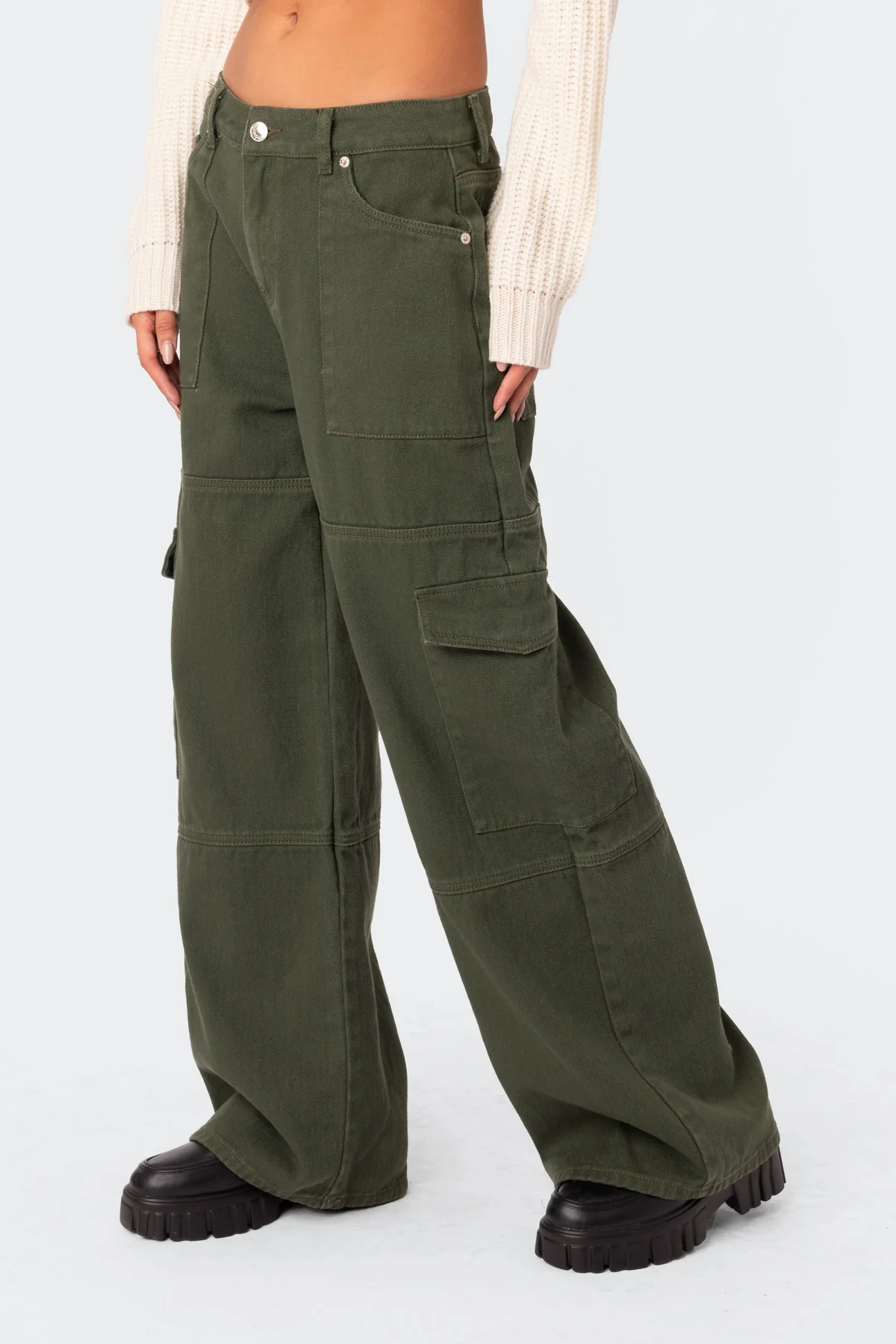 Ember Denim Cargo Pants - Image 4