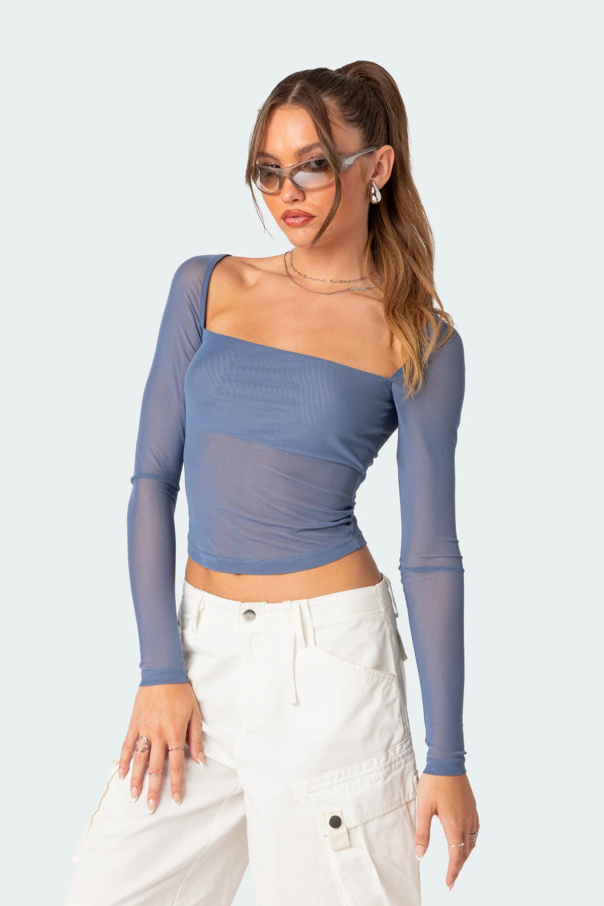 Marta Mesh Top - Image 3