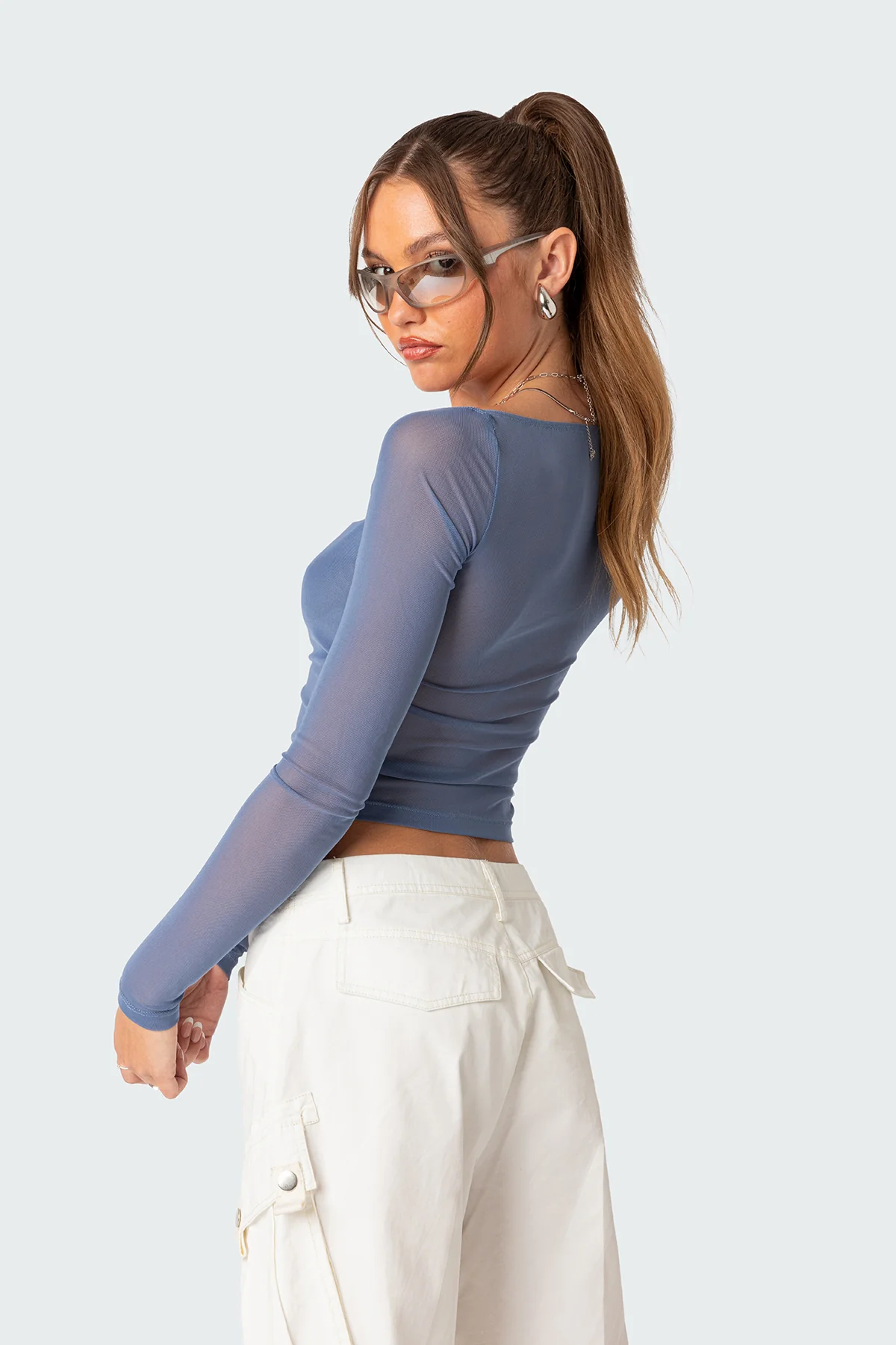 Marta Mesh Top - Image 4