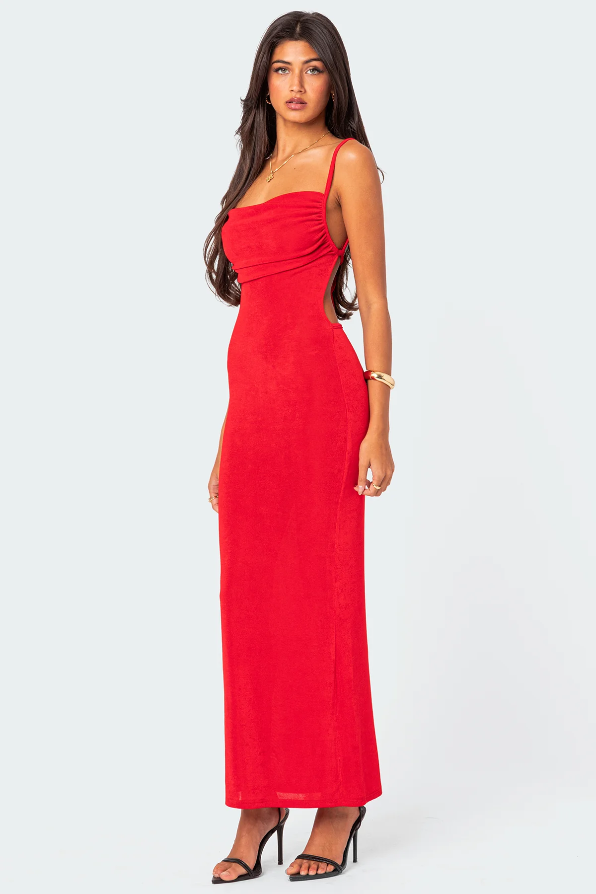 Clea Open Back Maxi Dress - Image 3