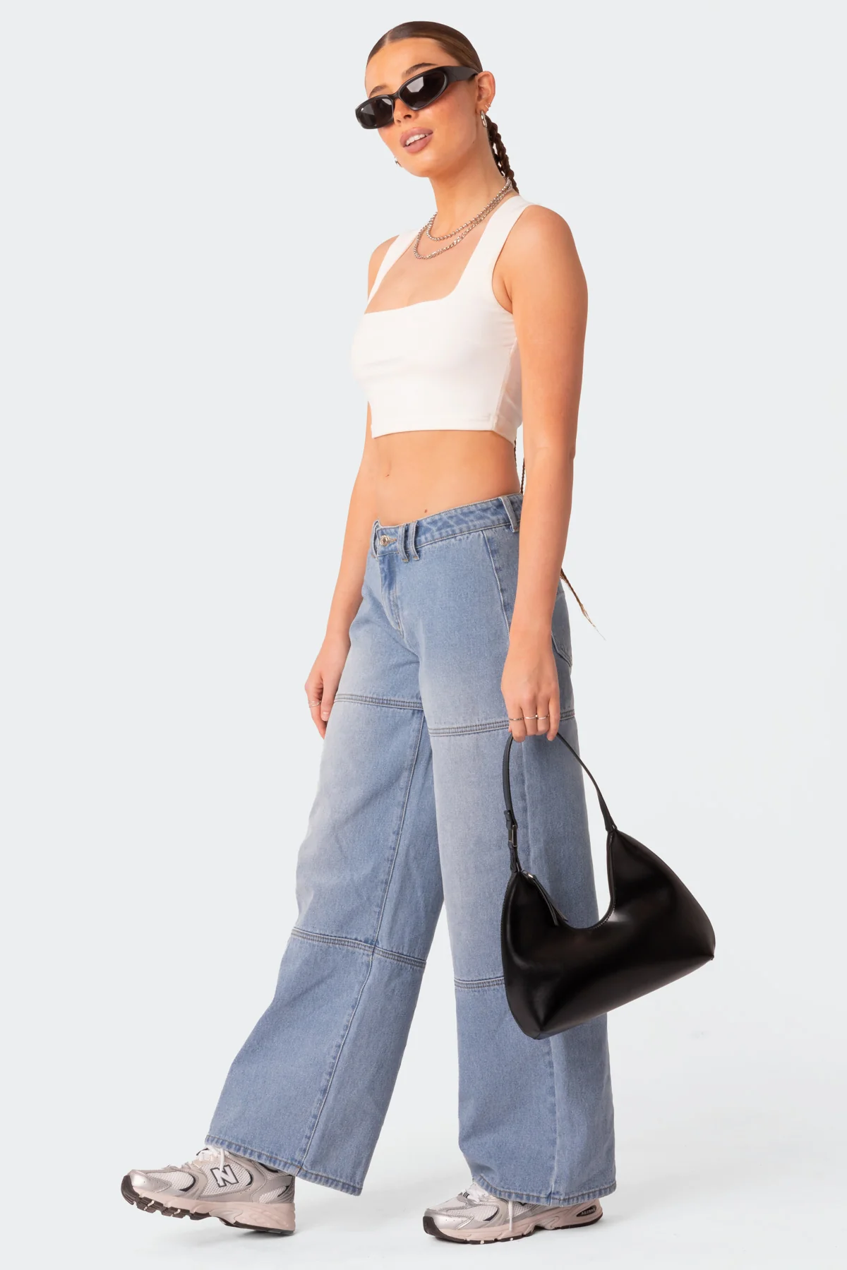 It Girl Square Neck Crop Top - Image 4