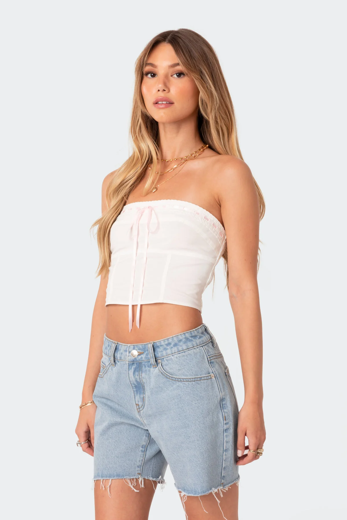 Poplin Bustier Top - Image 3