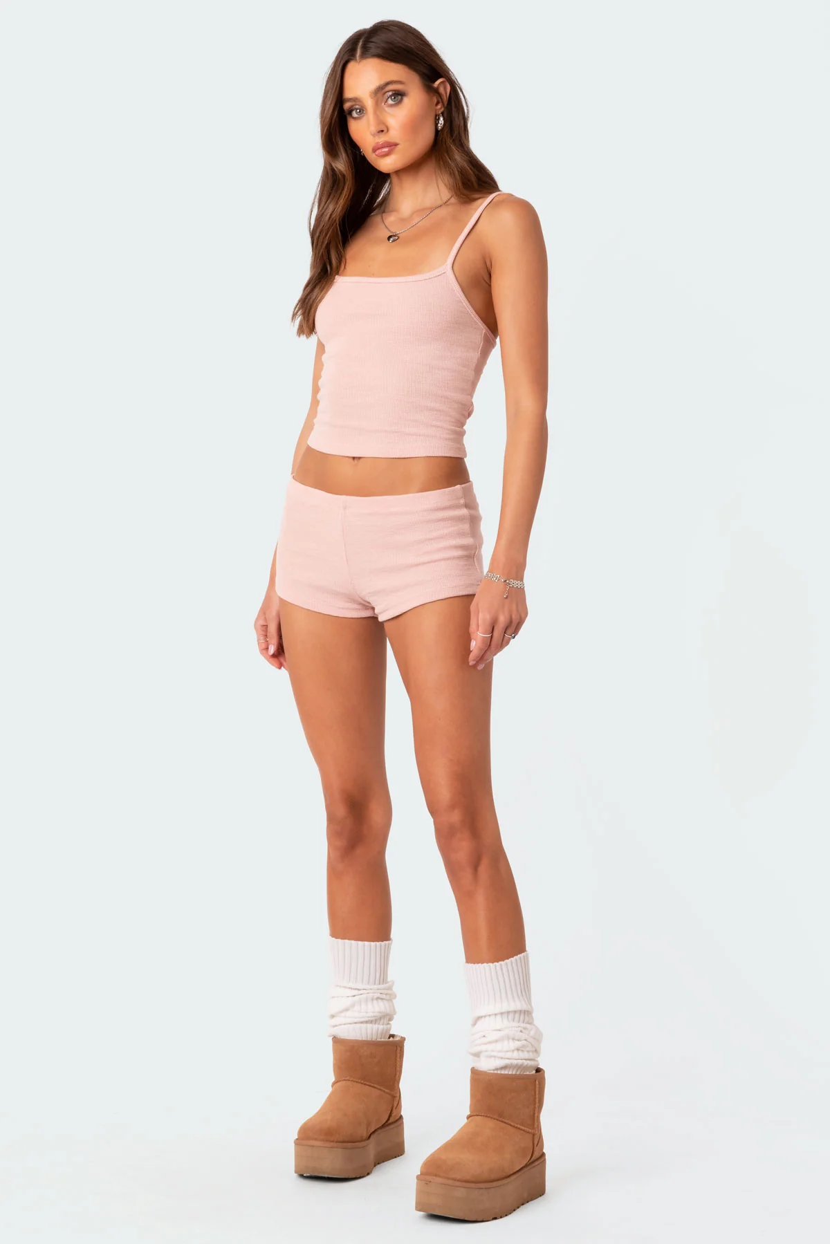 Ella Waffle Micro Shorts - Image 4