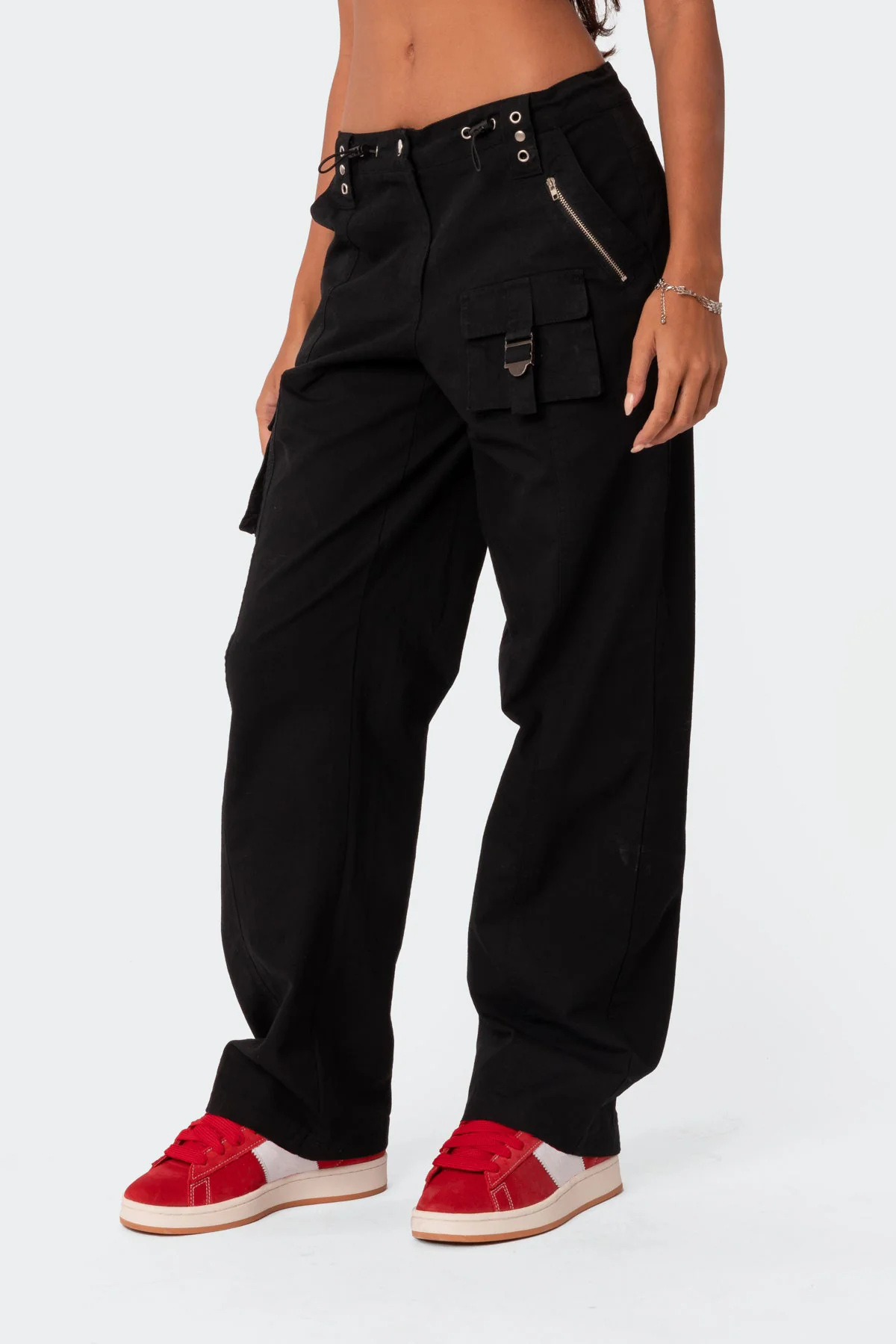 Saphire Low Rise Cargo Pants - Image 3