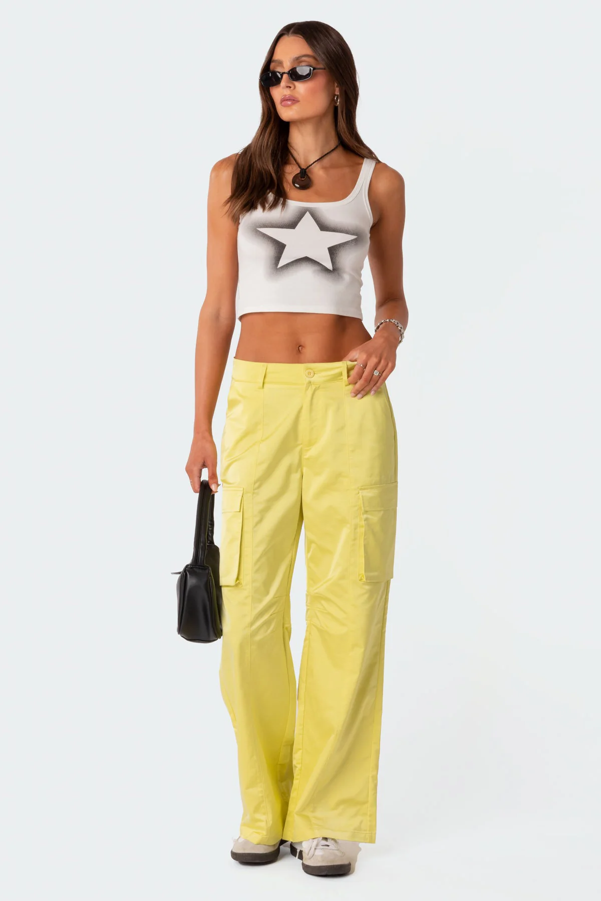 Xianna Nylon Cargo Pants - Image 5