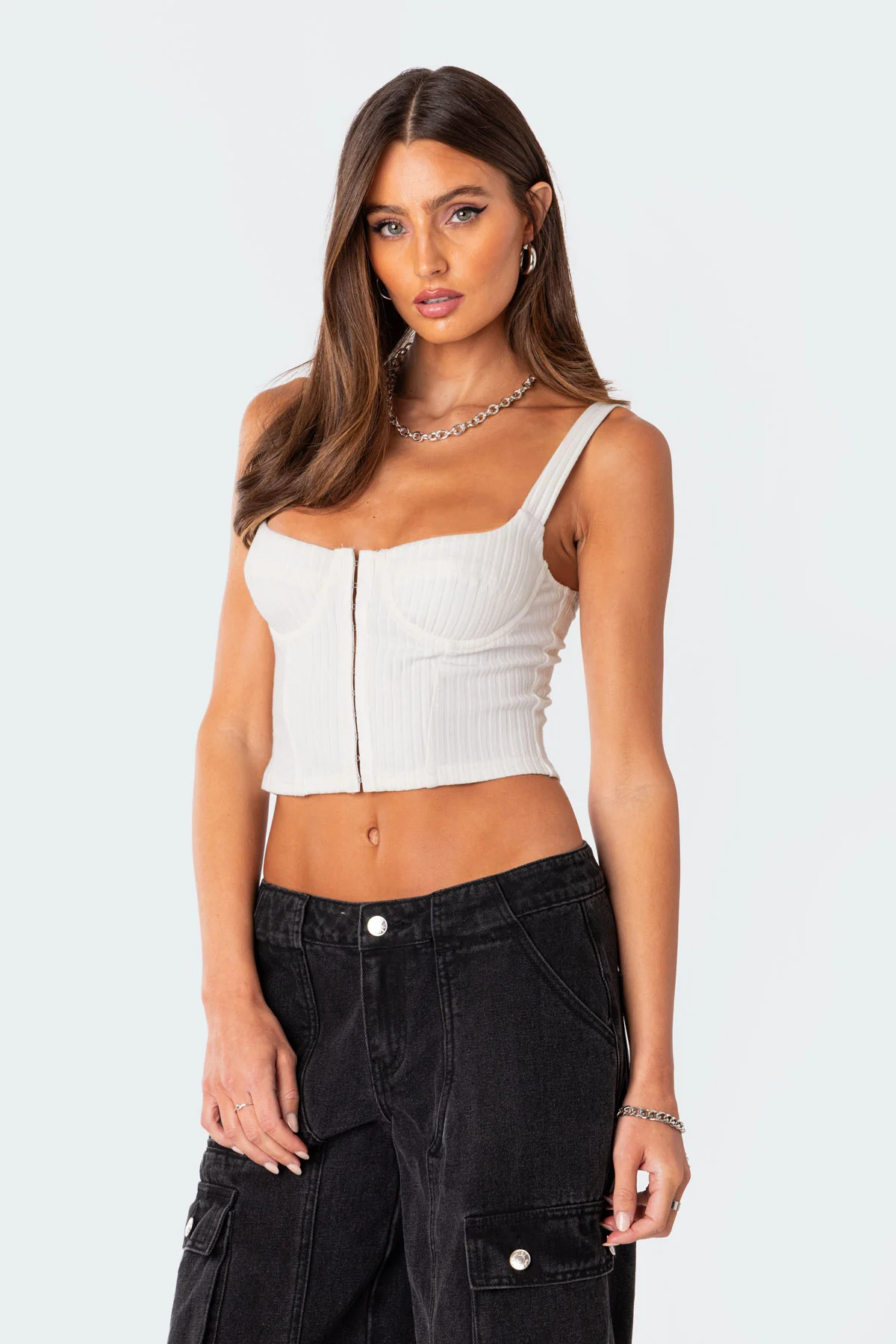 Isadora Ribbed Corset - Image 2