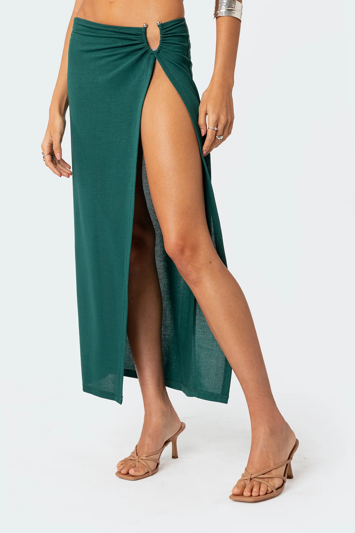Nyssa Wrap Midi Skirt - Image 3
