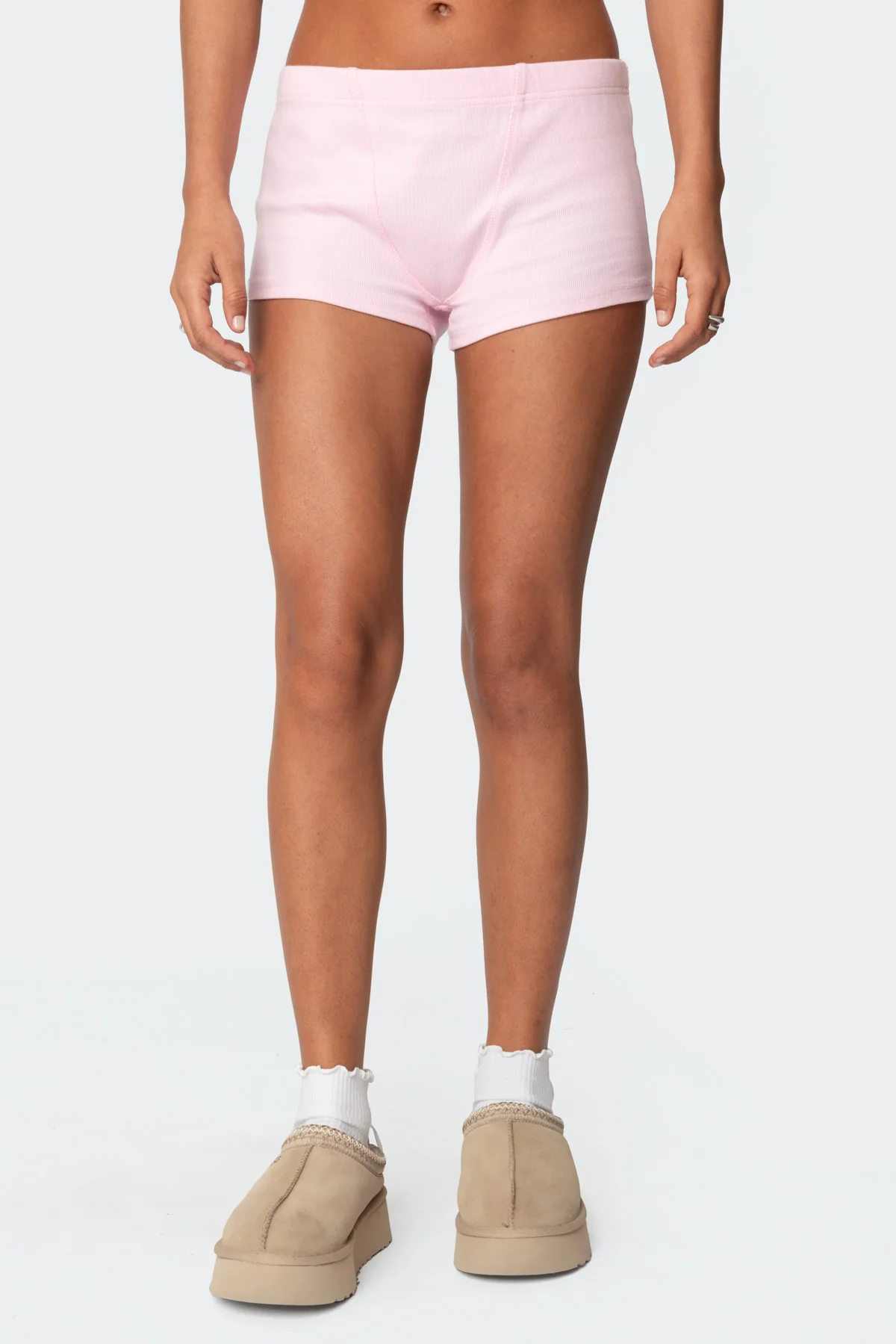 Rebekah Ribbed Shorts - Image 2