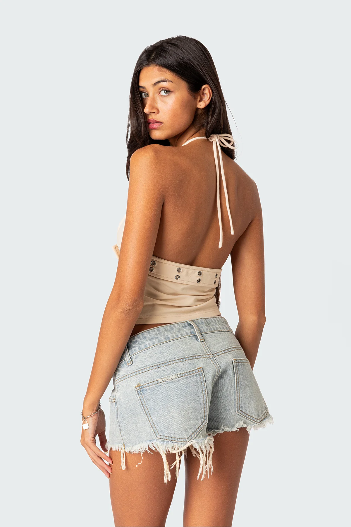 Birdie Buckle Belted Top - Image 4
