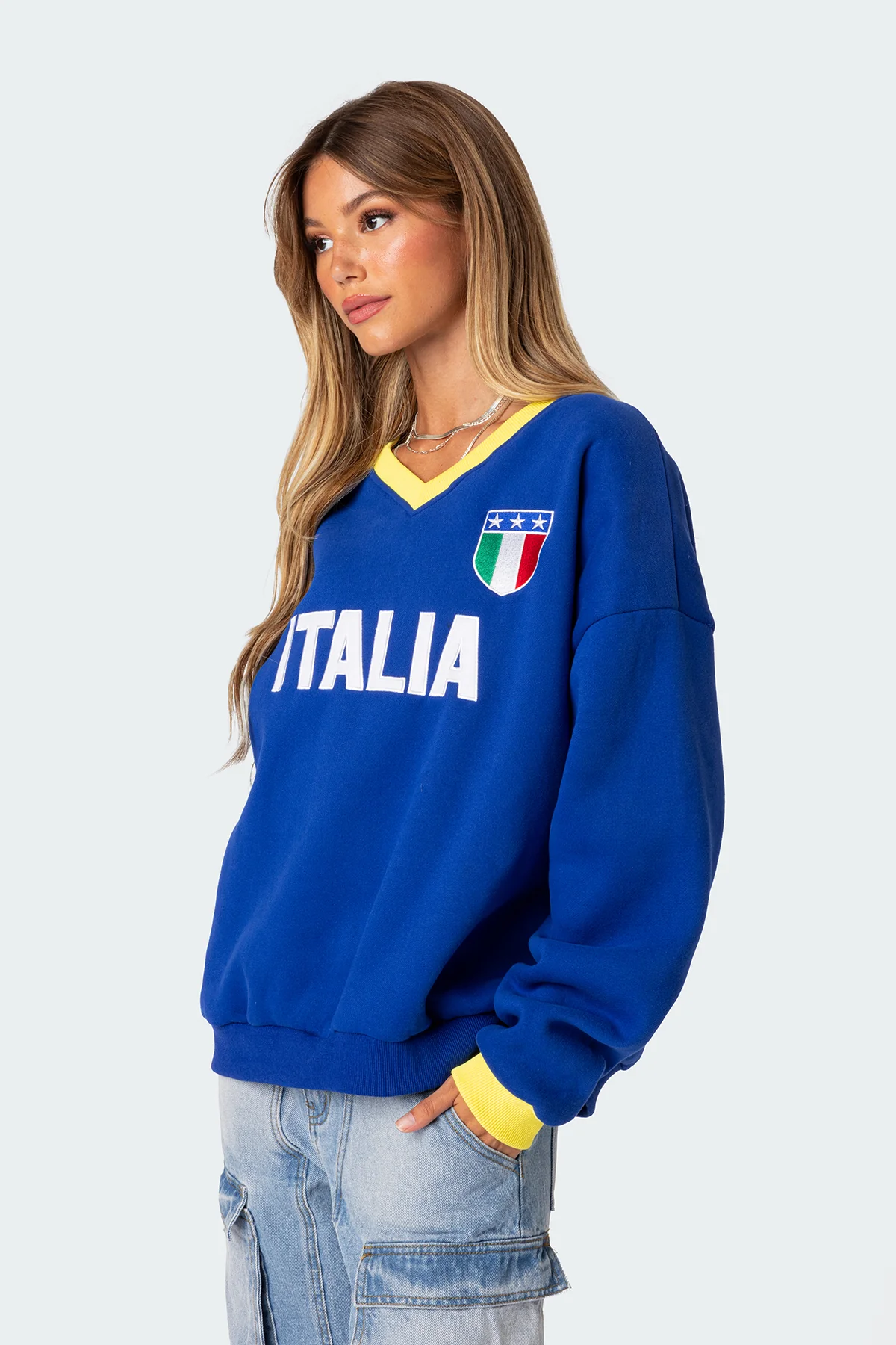 Italy Oversized Sweatshirt - Image 3