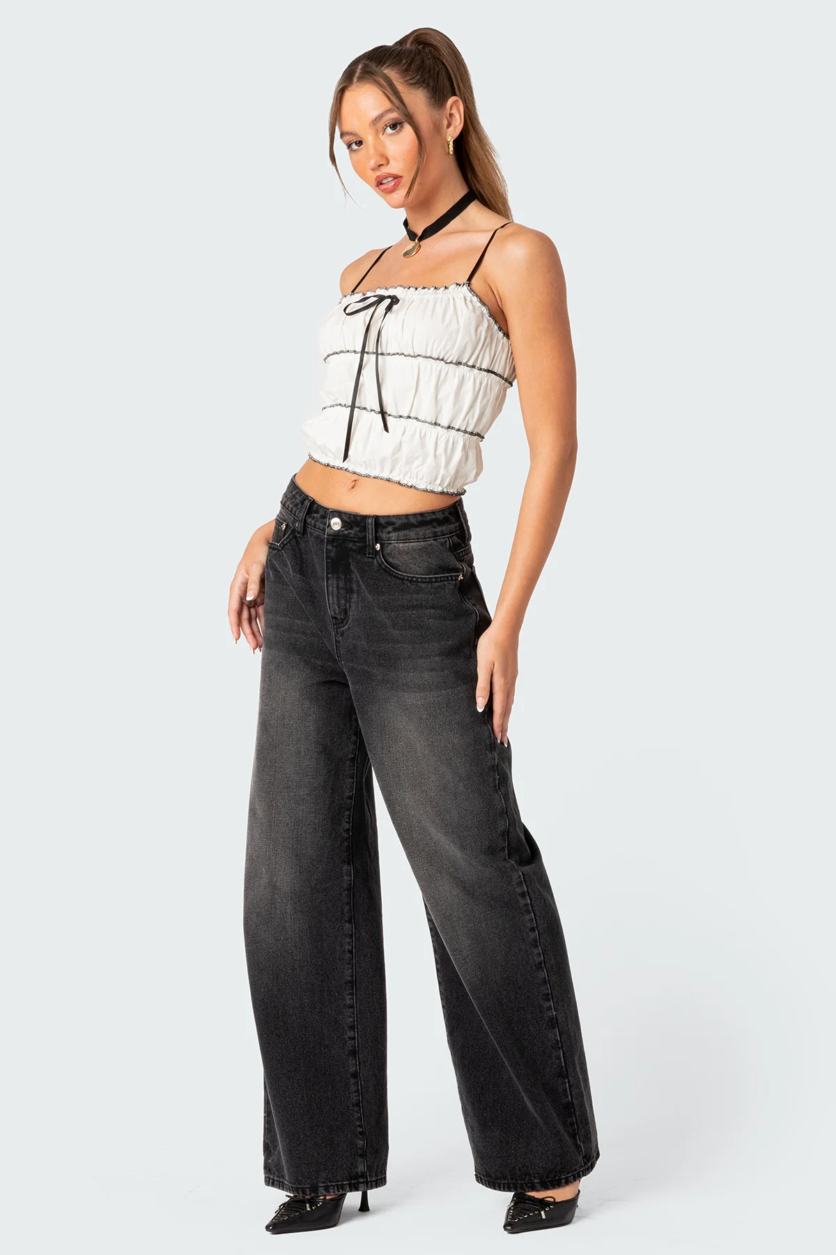 Sawyer Tiered Scrunch Tank Top - Image 5