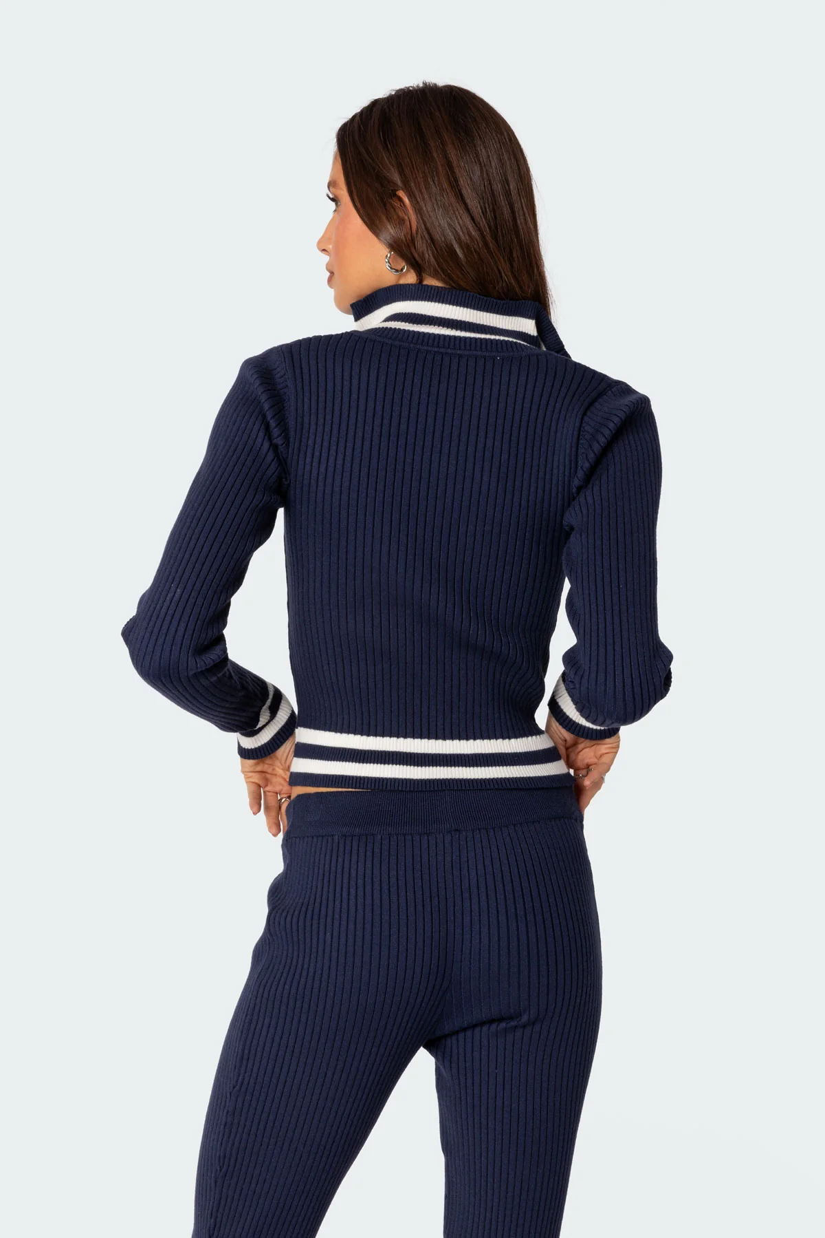 Pluto Ribbed Cardigan - Image 4