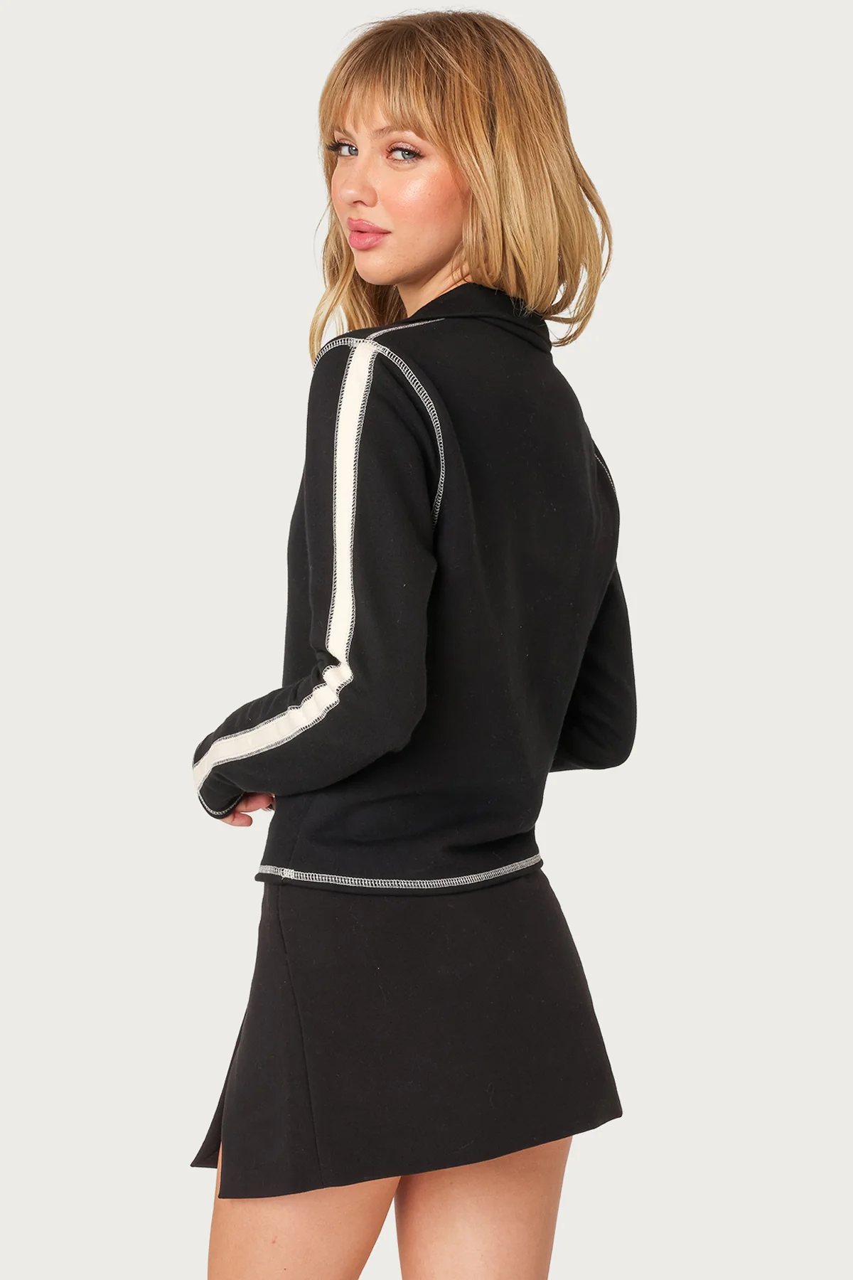 Gio Contrast Stitch Top - Image 4
