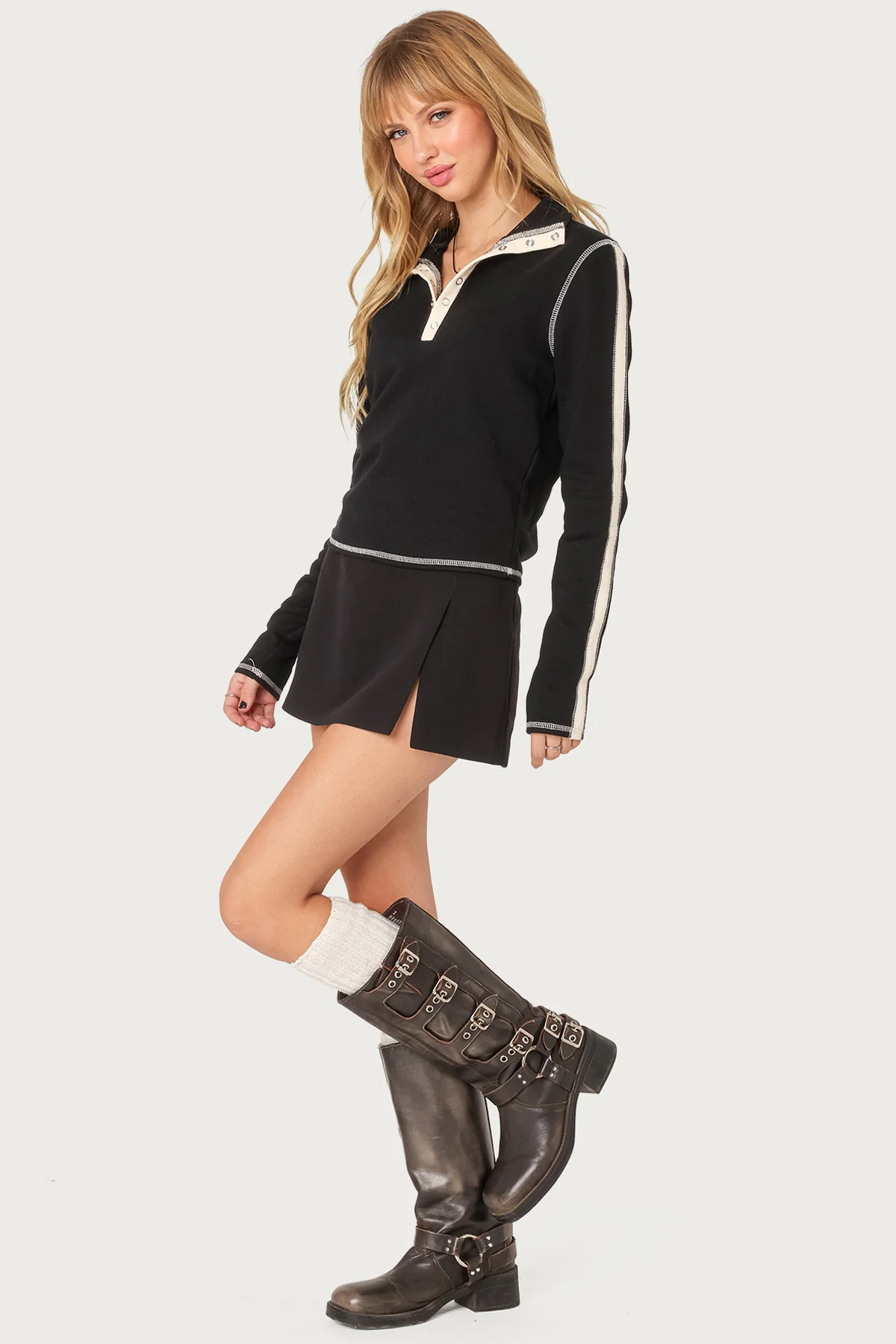 Gio Contrast Stitch Top - Image 5