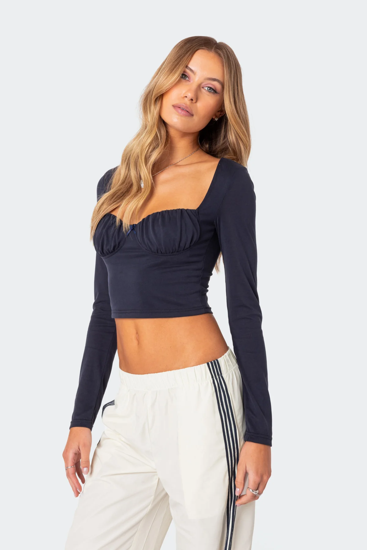 Rain Cupped Long Sleeve Top - Image 3