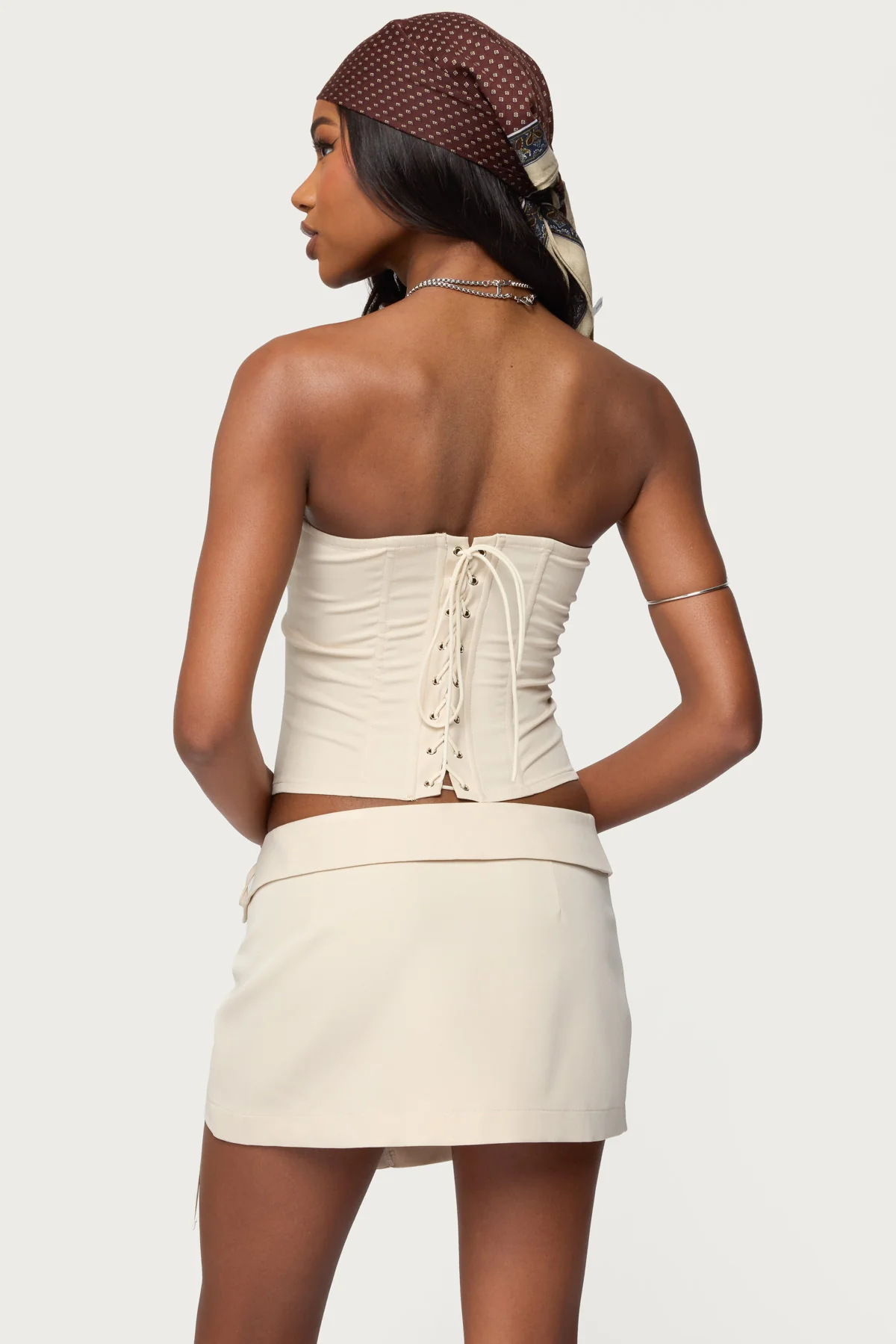 Selena Lace Up Corset - Image 4