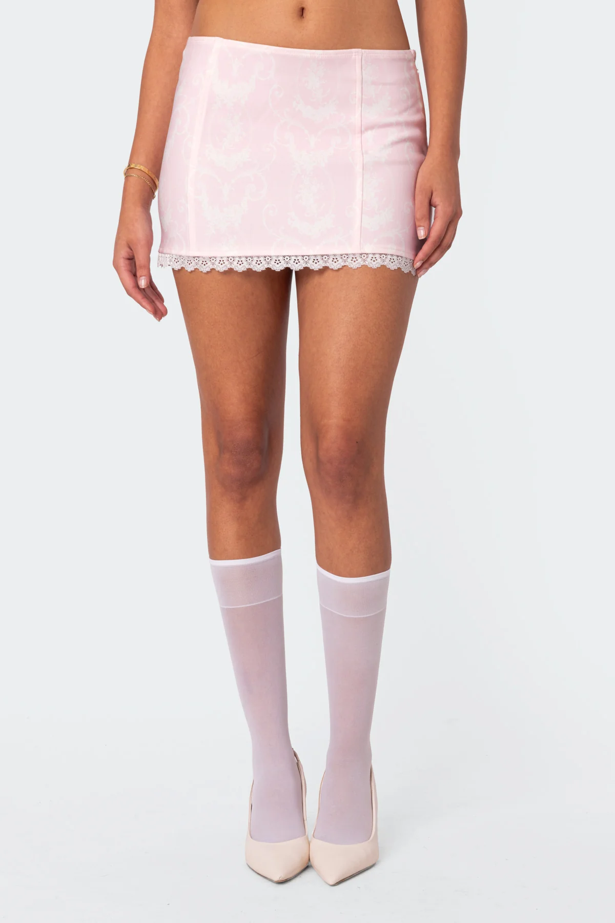 Silvie Printed Mini Skirt - Image 2