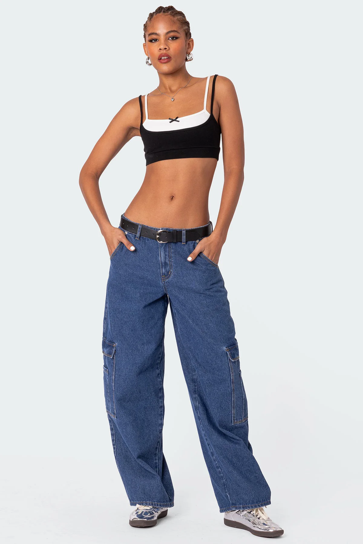 Gracie Layered Bra Top - Image 2