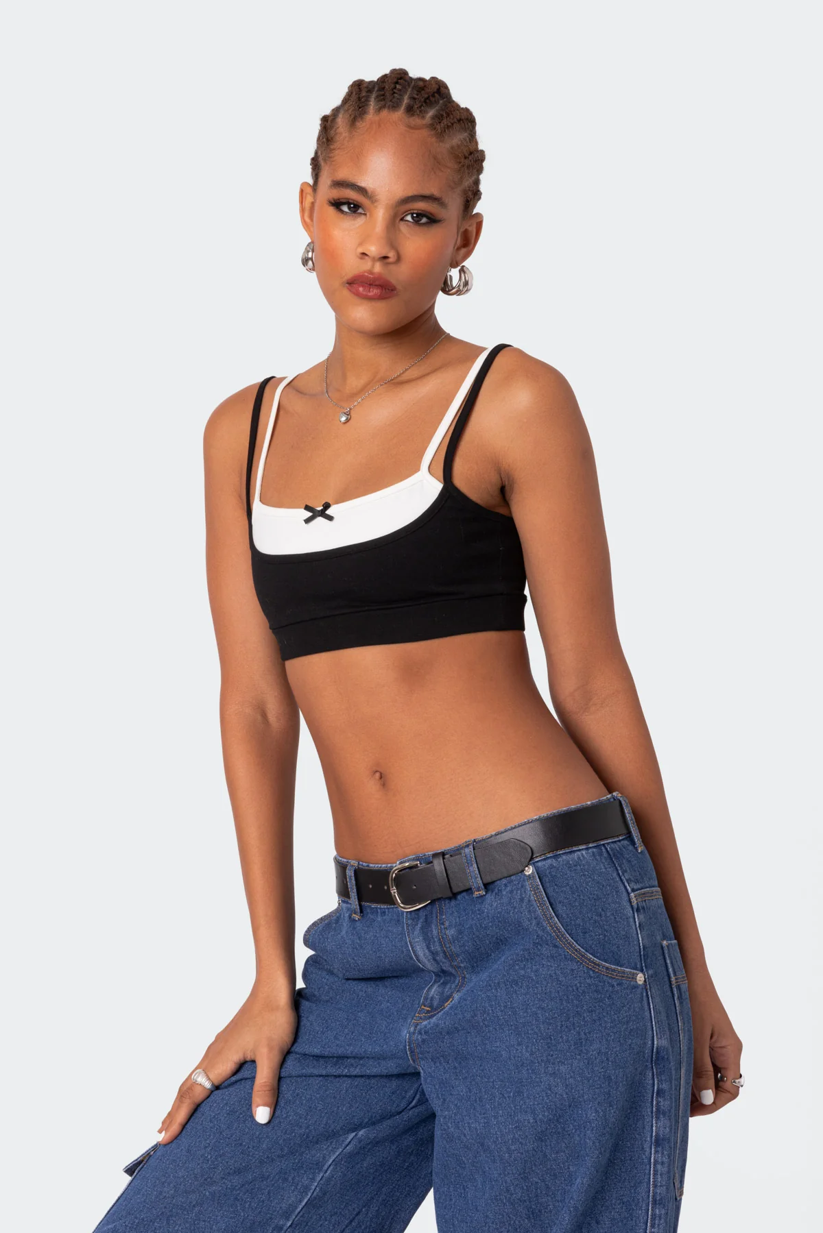 Gracie Layered Bra Top - Image 3