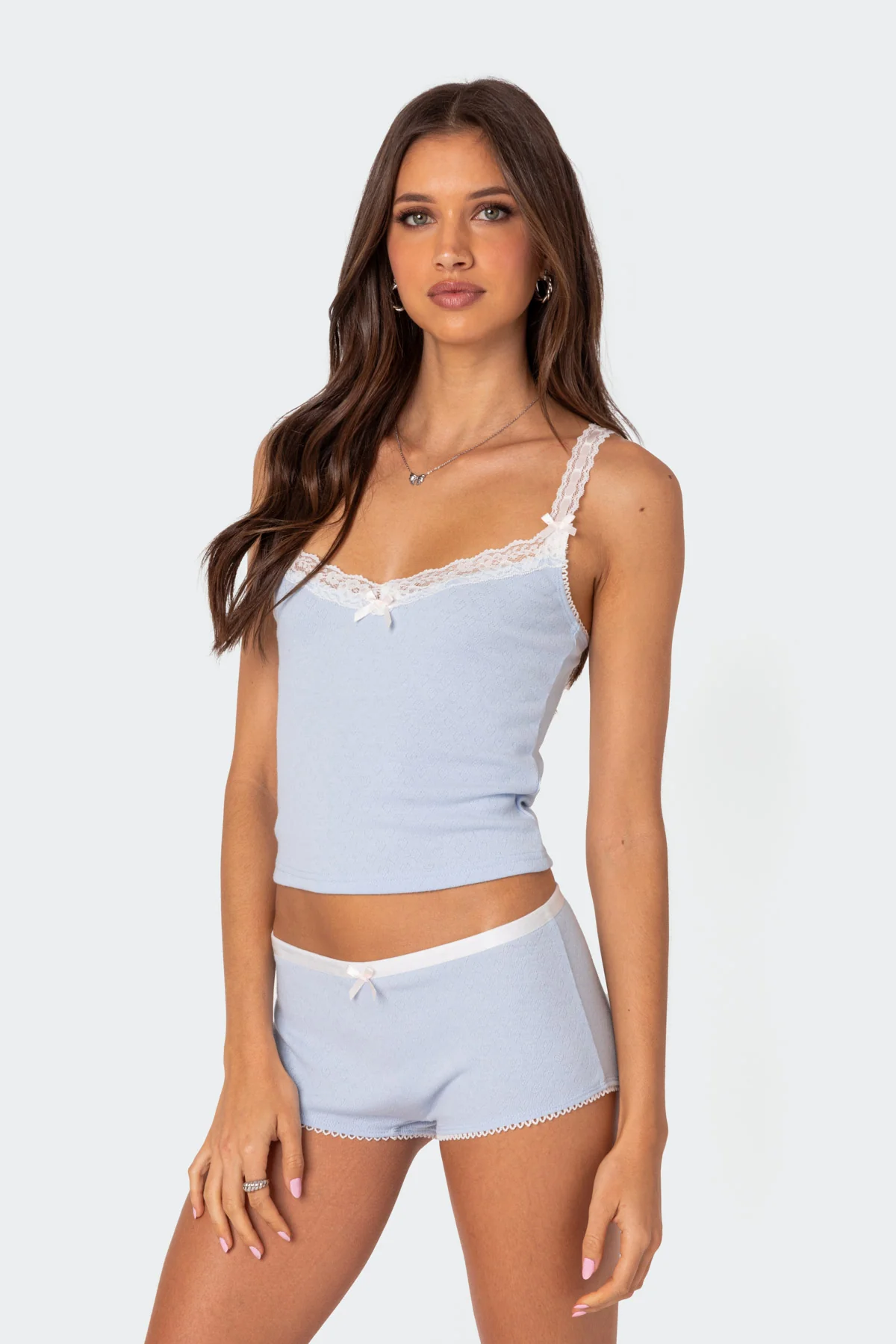 Mariana Pointelle Tank Top - Image 3