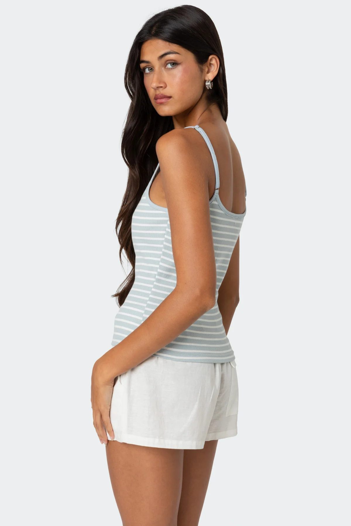 Gretta Striped Ribbed Tank Top - Image 4