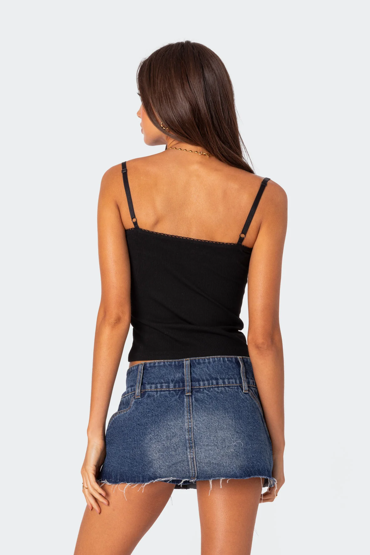 Karlee Ribbed Tank Top - Image 5